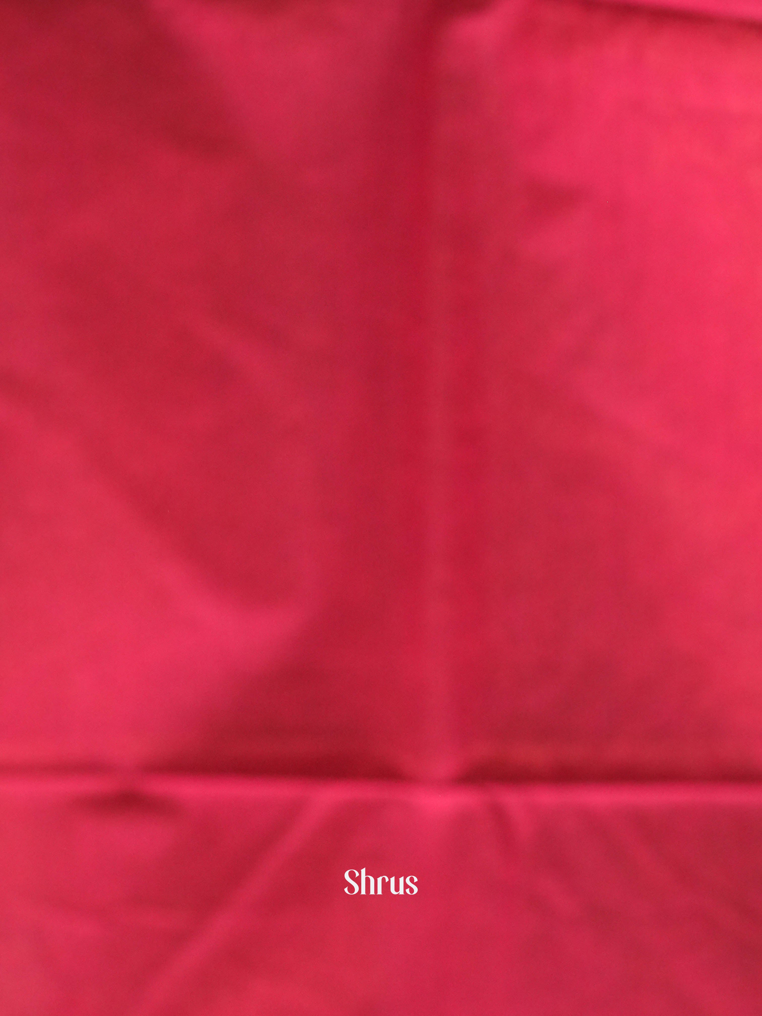 Green & Maroon - Semi Silkcotton Saree - Shop on ShrusEternity.com