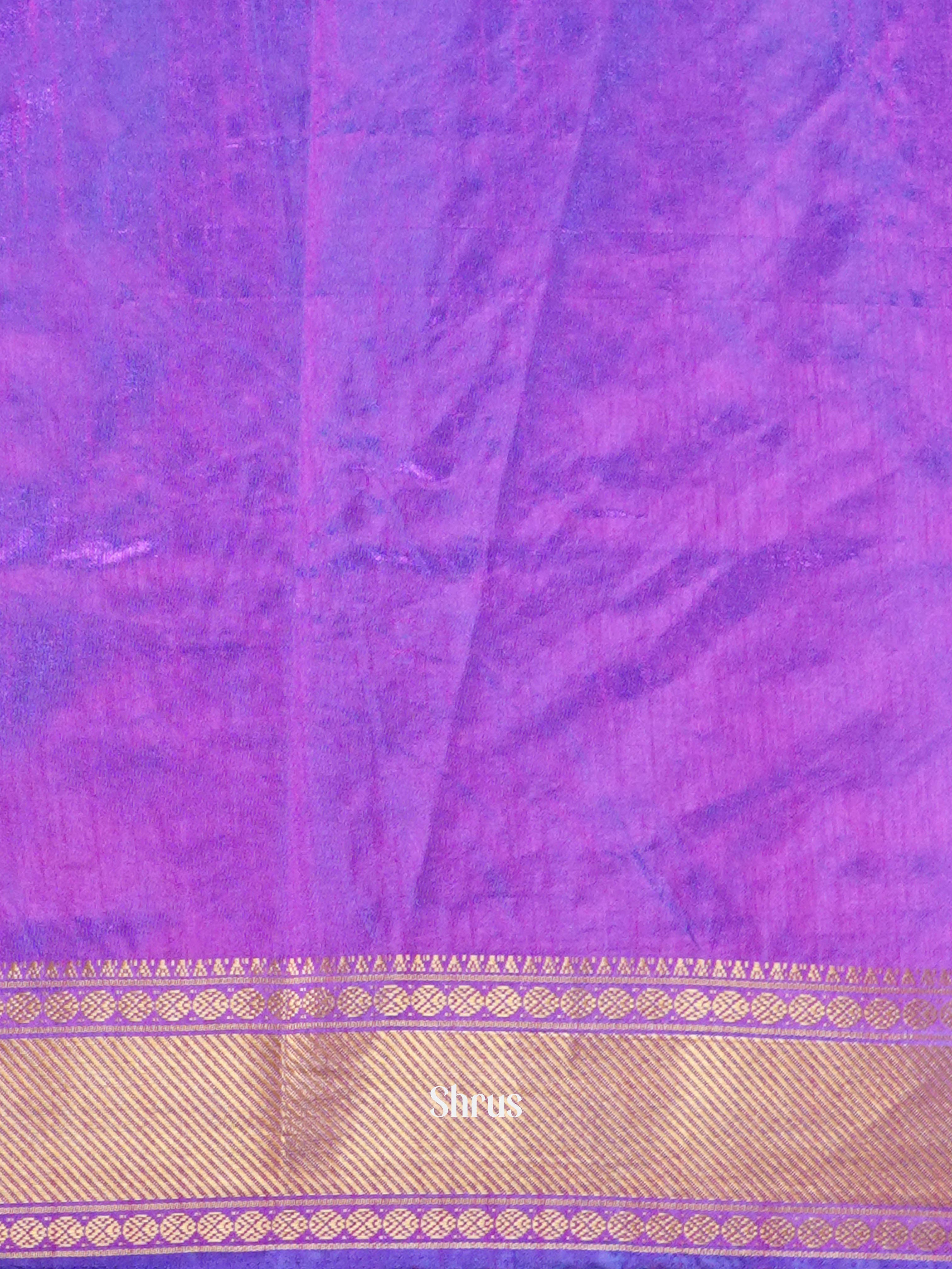 CHS10491 - Semi Patola Saree - Shop on ShrusEternity.com