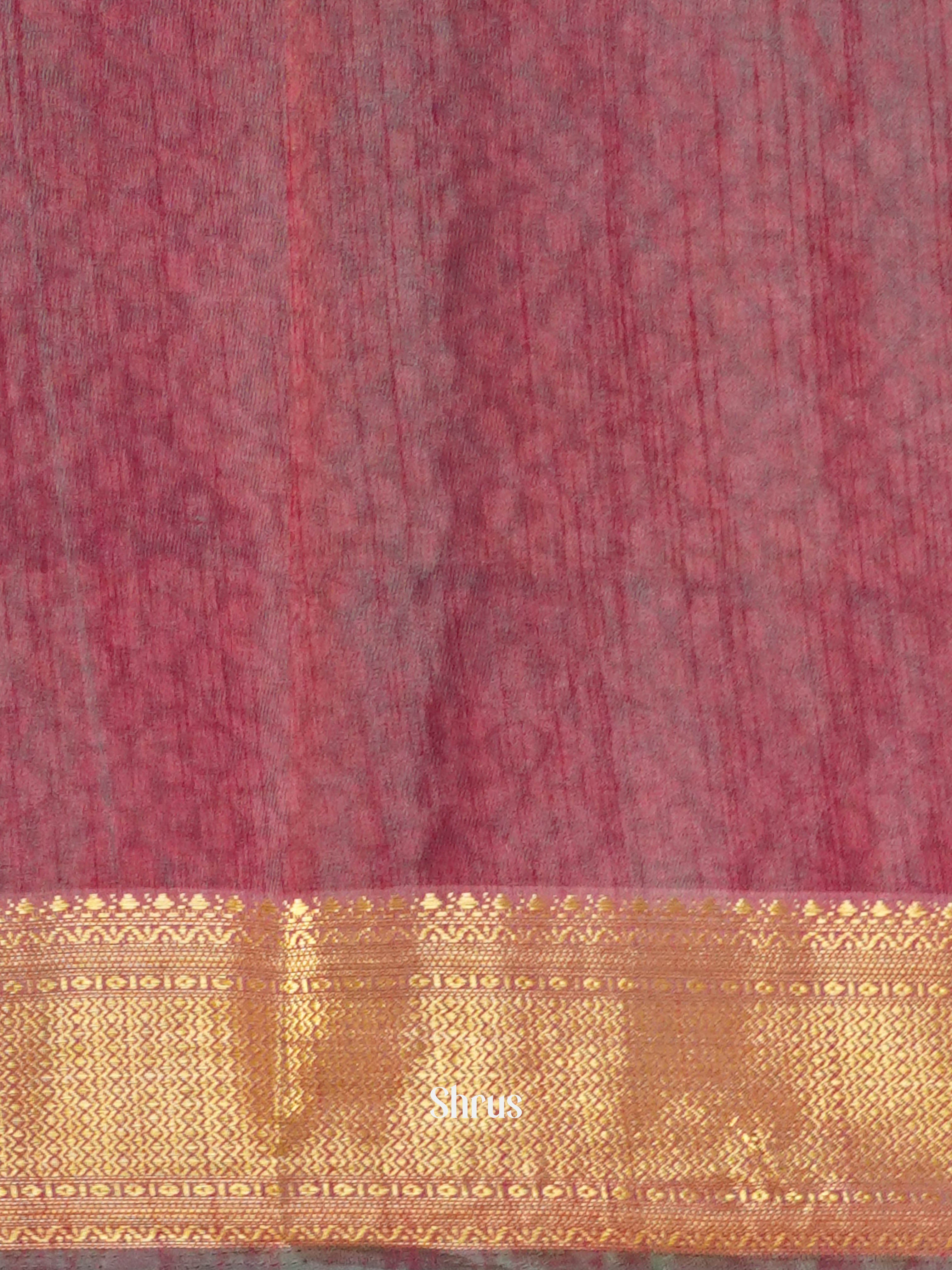 Green & Brown - Semi Patola Saree - Shop on ShrusEternity.com