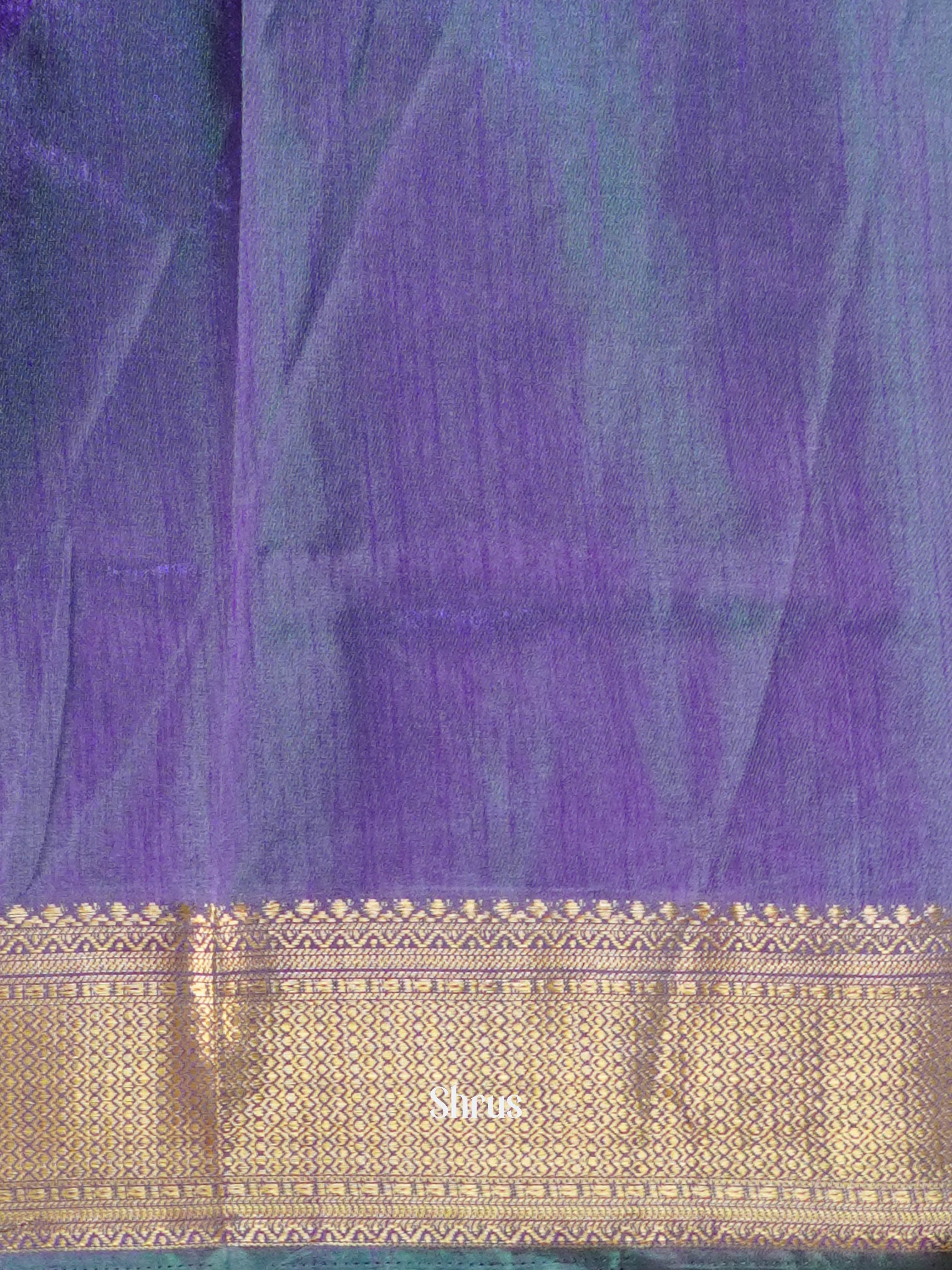 Blue & Purple - Semi Patola - Shop on ShrusEternity.com