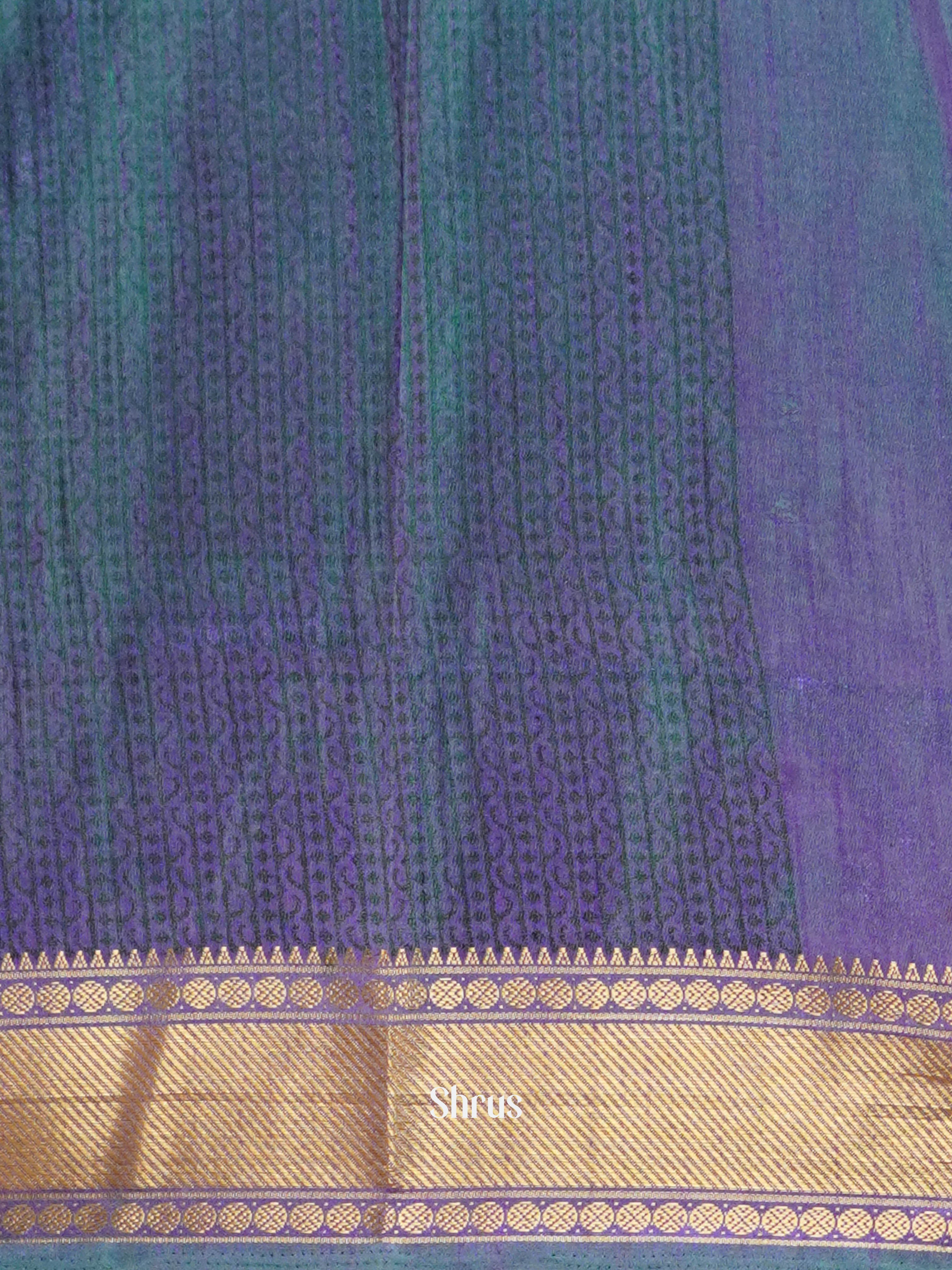 Blue & Purple - Semi Patola - Shop on ShrusEternity.com