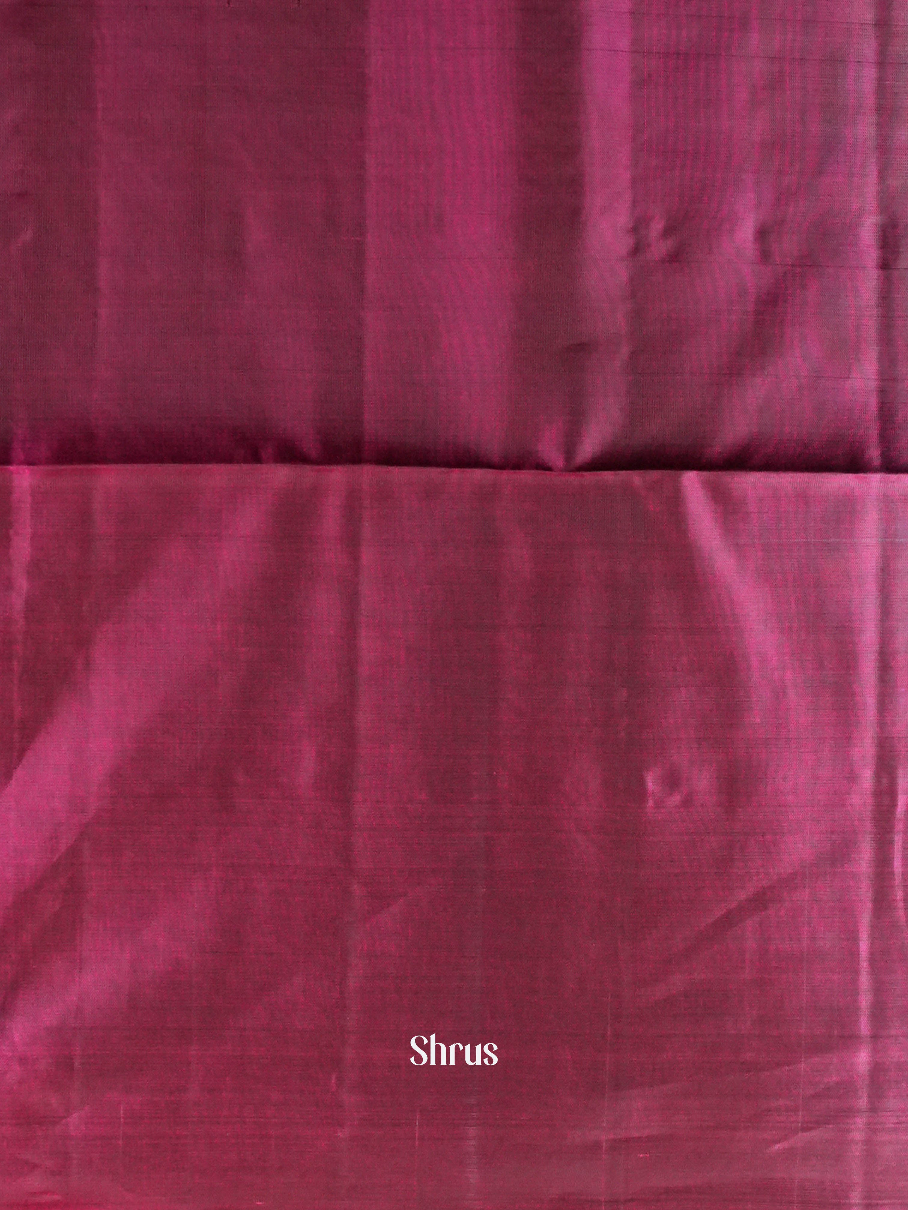 Teal & Majenta - Softsilk-halfpure Saree - Shop on ShrusEternity.com