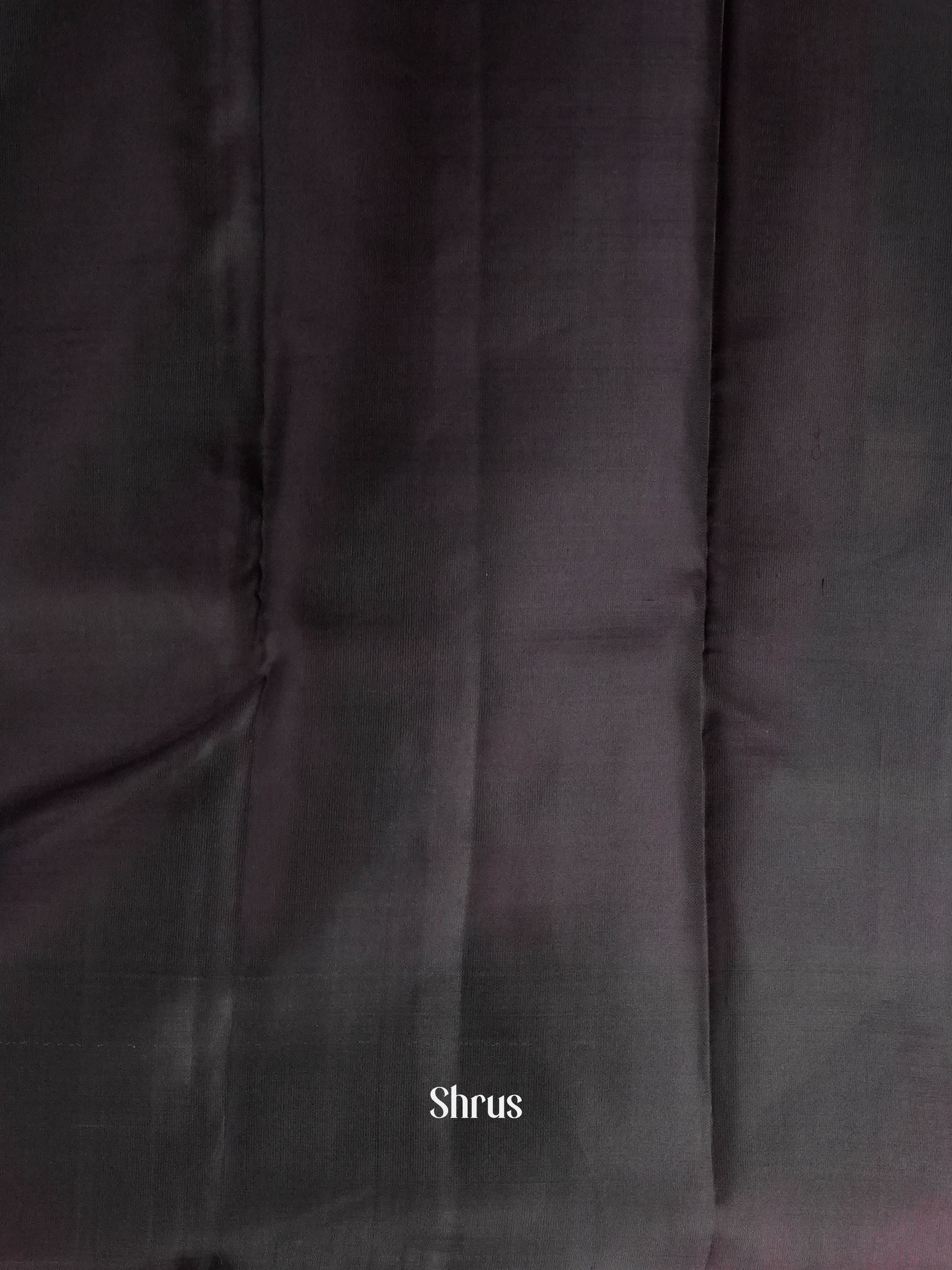 Hunter Green & Raisin Purple - Softsilk-halfpure Saree - Shop on ShrusEternity.com