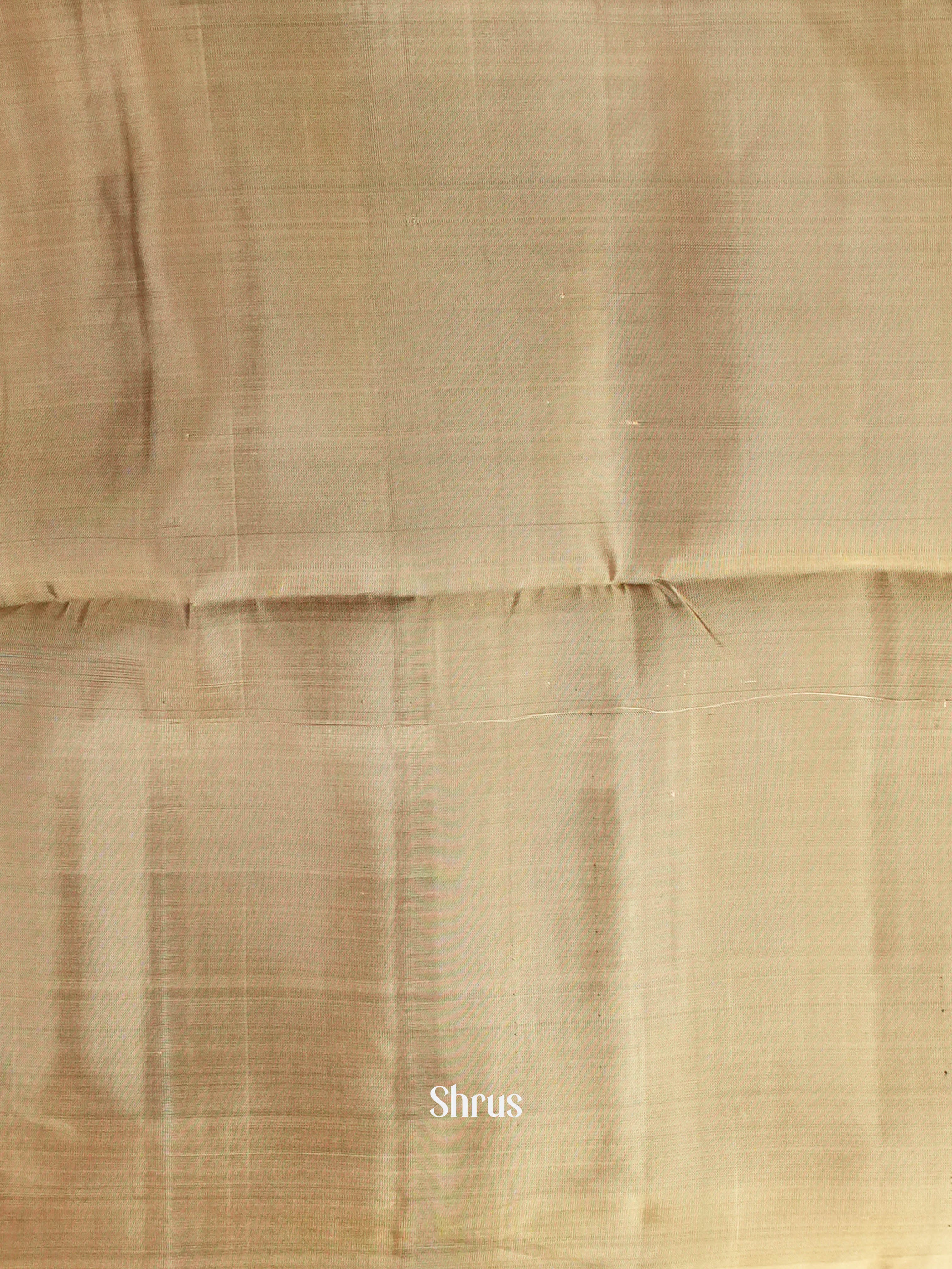 Olive Brown - Softsilk-halfpure Saree - Shop on ShrusEternity.com