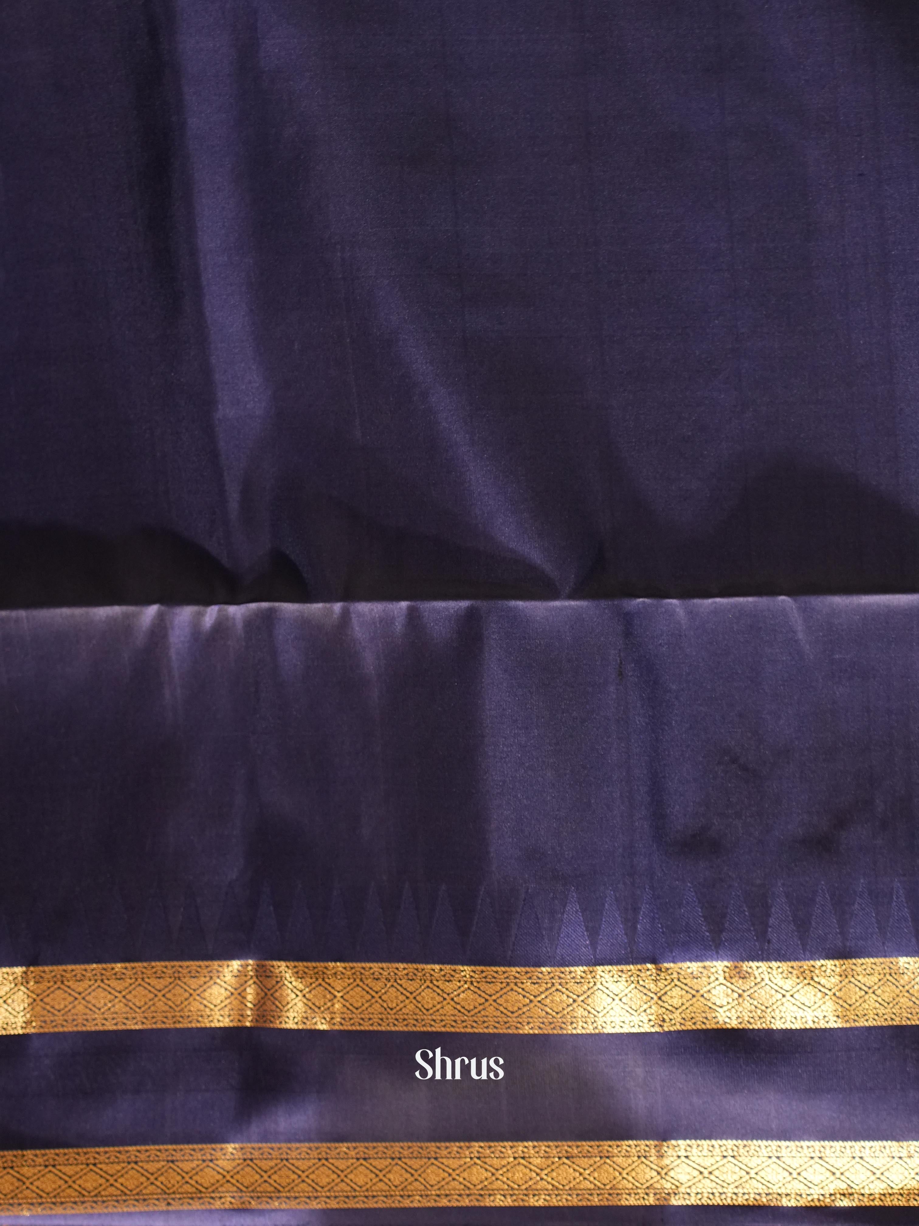 Green & Blue - Soft Silk Saree - Shop on ShrusEternity.com