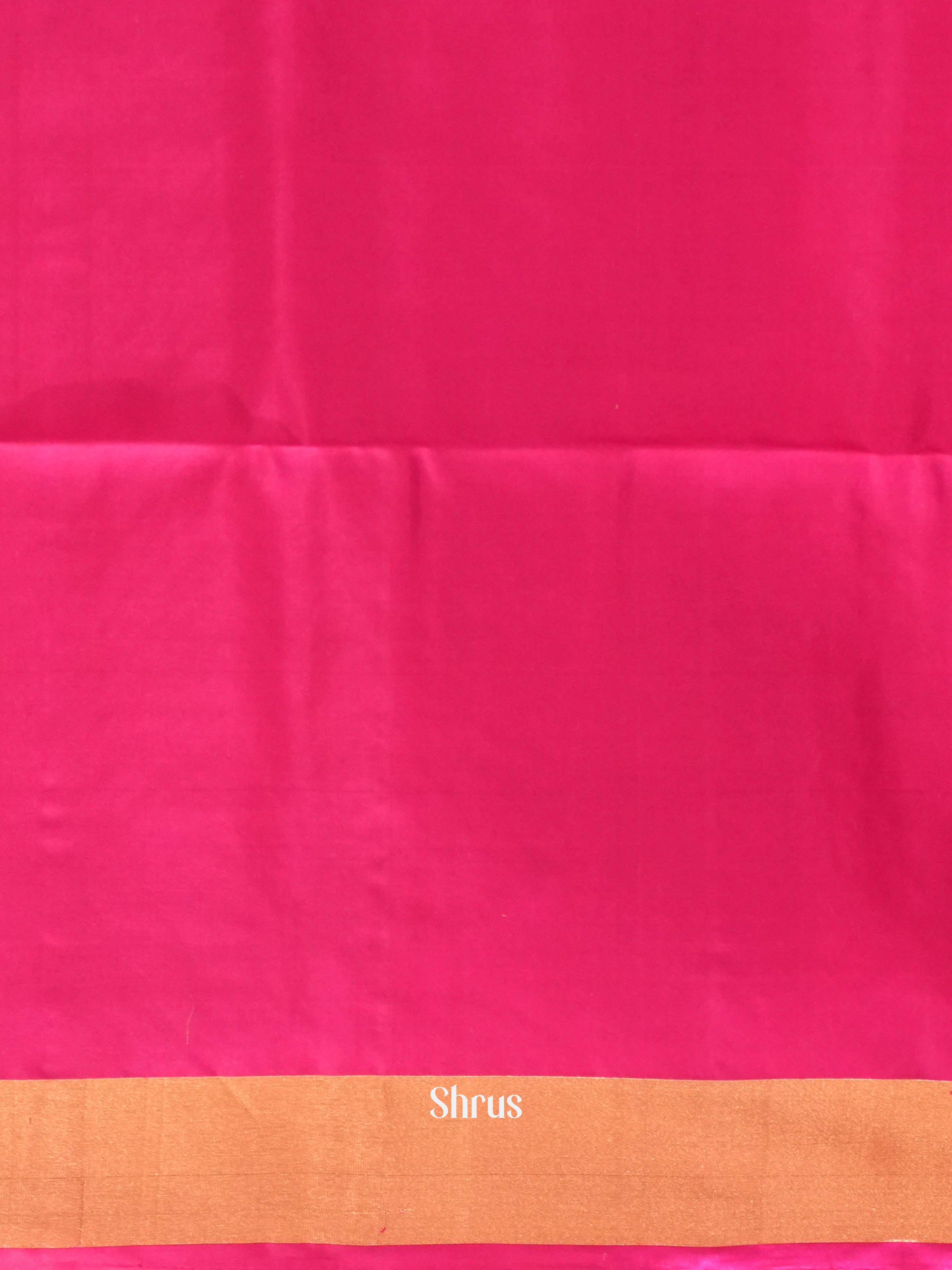 Blue & Pink - Soft Silk Saree - Shop on ShrusEternity.com