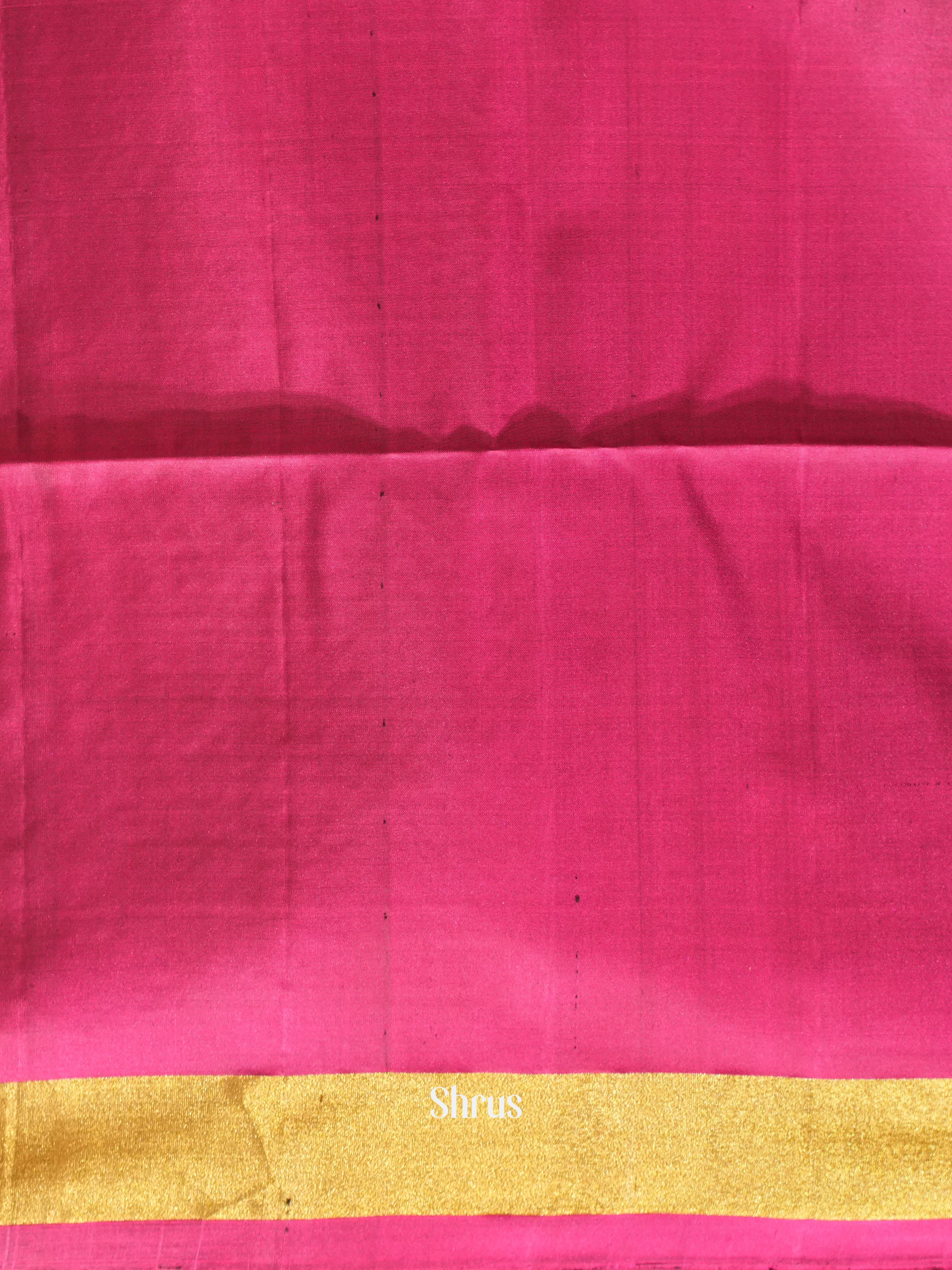 Green & Majenta - Soft Silk Saree - Shop on ShrusEternity.com