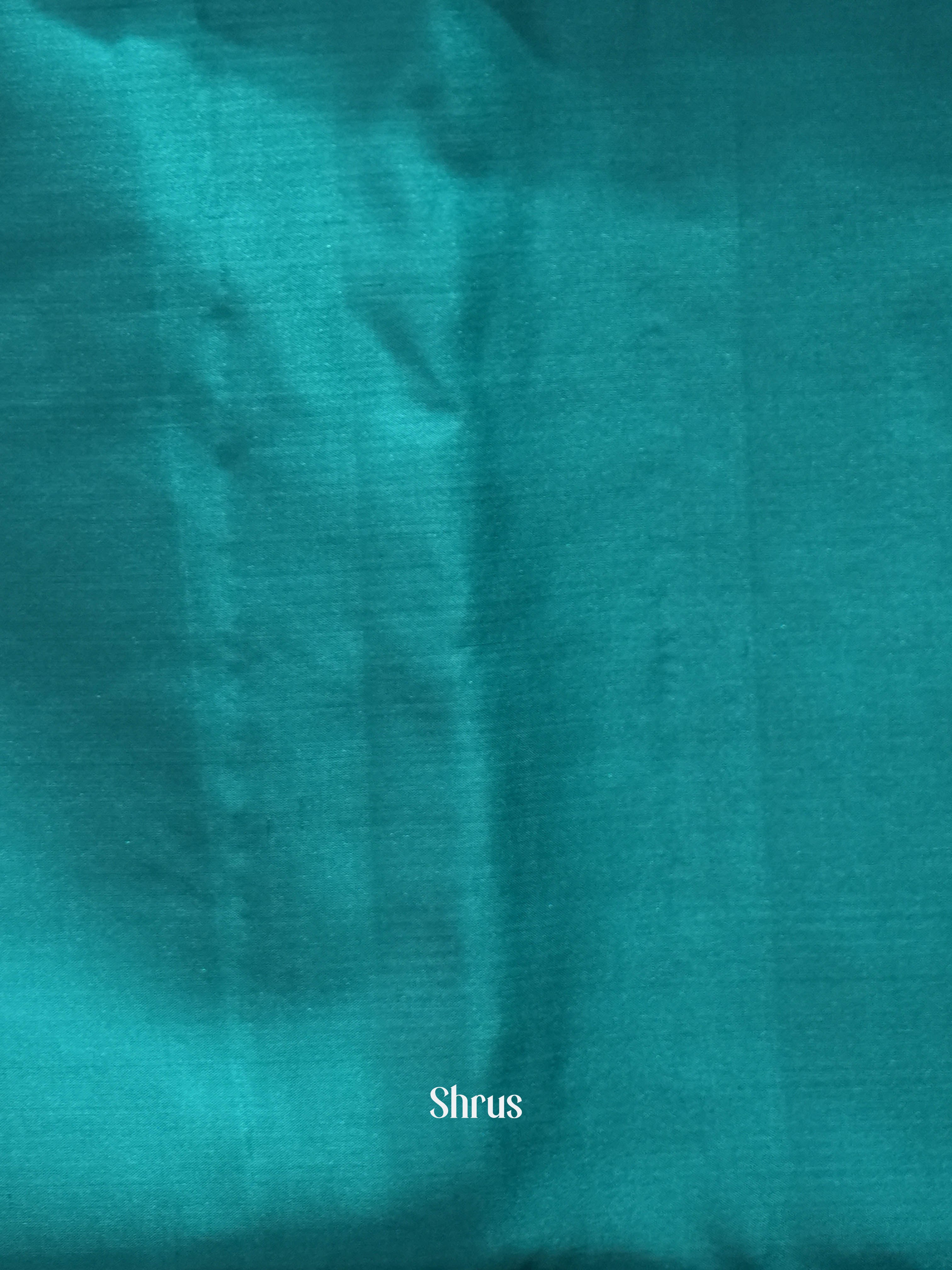 Peacock Green(Single Tone) - Soft Silk Saree - Shop on ShrusEternity.com