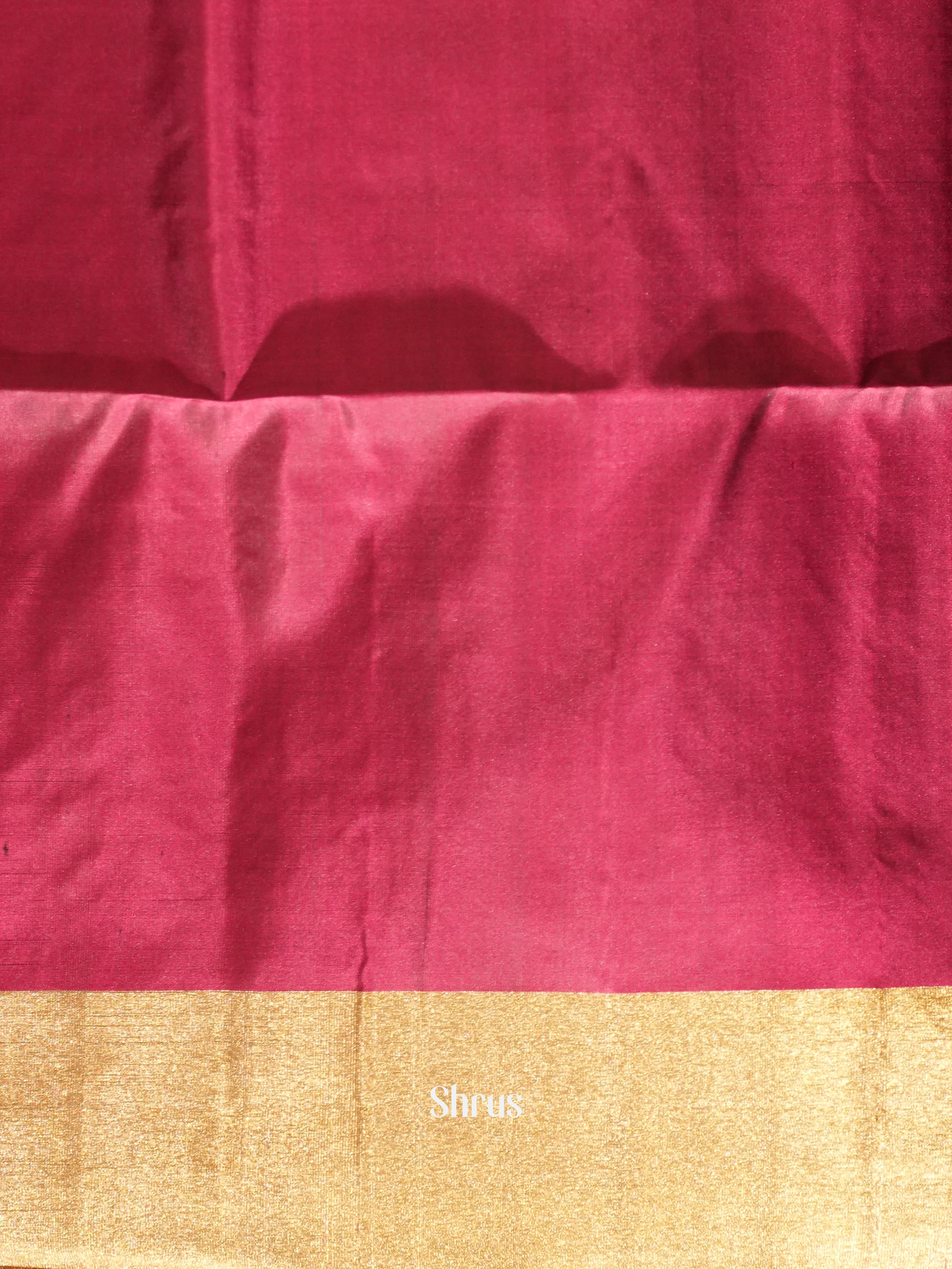 Green & Purple - Soft Silk Saree - Shop on ShrusEternity.com