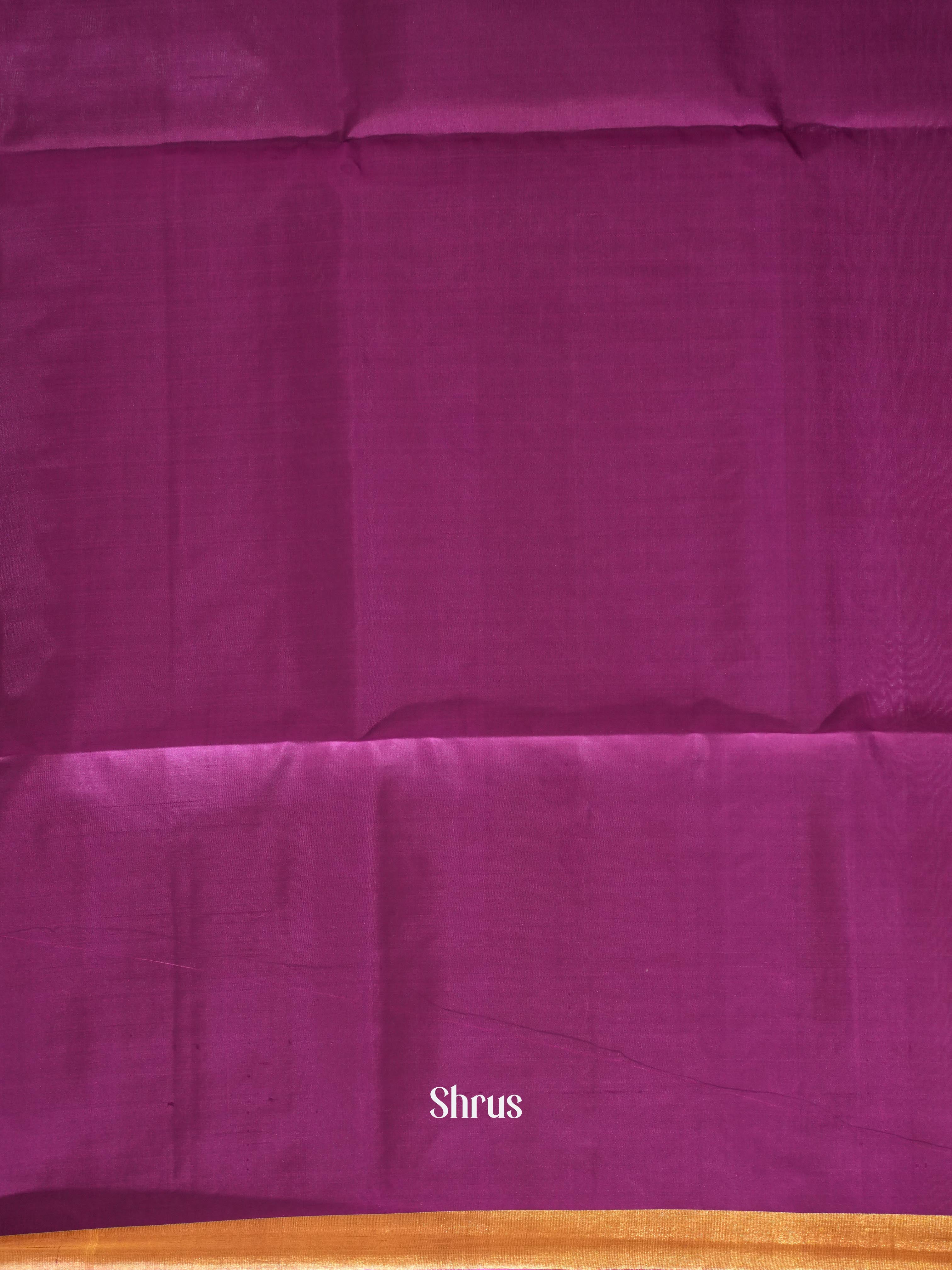Pink & Purple - Soft Silk Saree - Shop on ShrusEternity.com