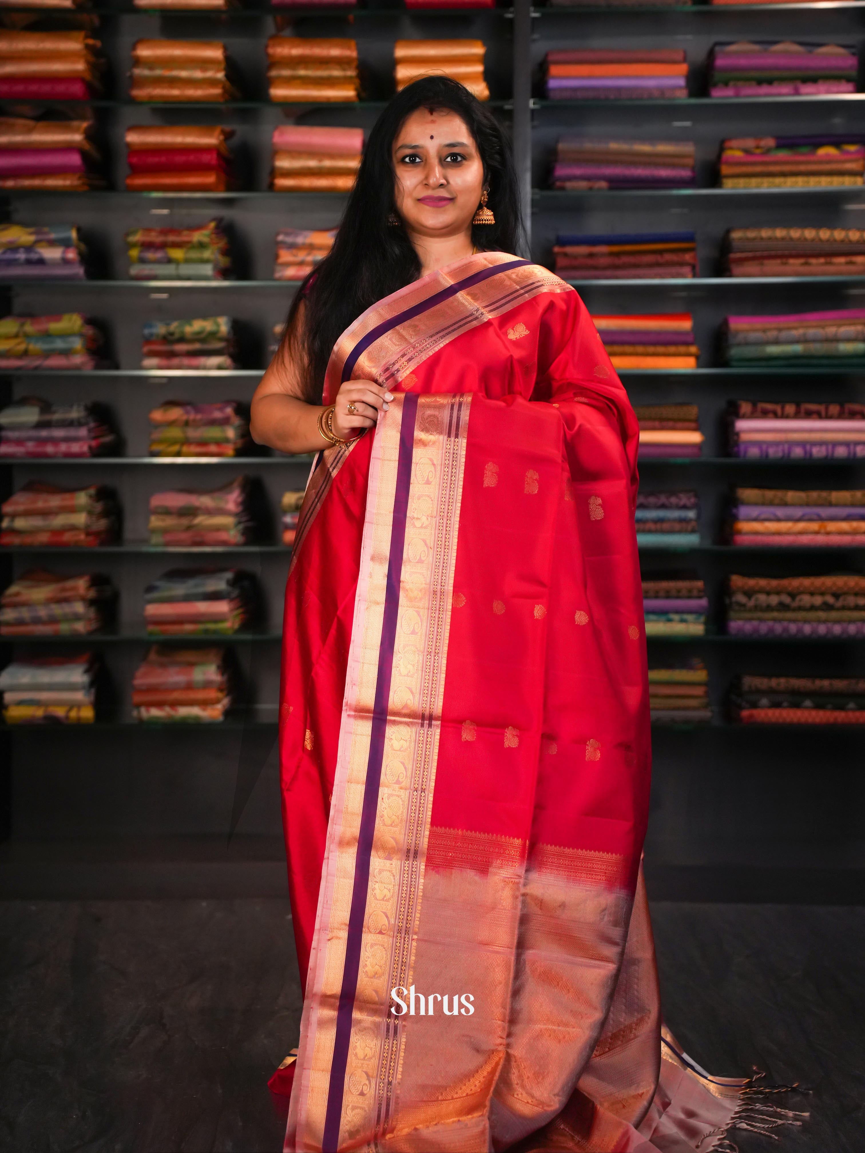 CHS10685 - Soft Silk saree - Shop on ShrusEternity.com