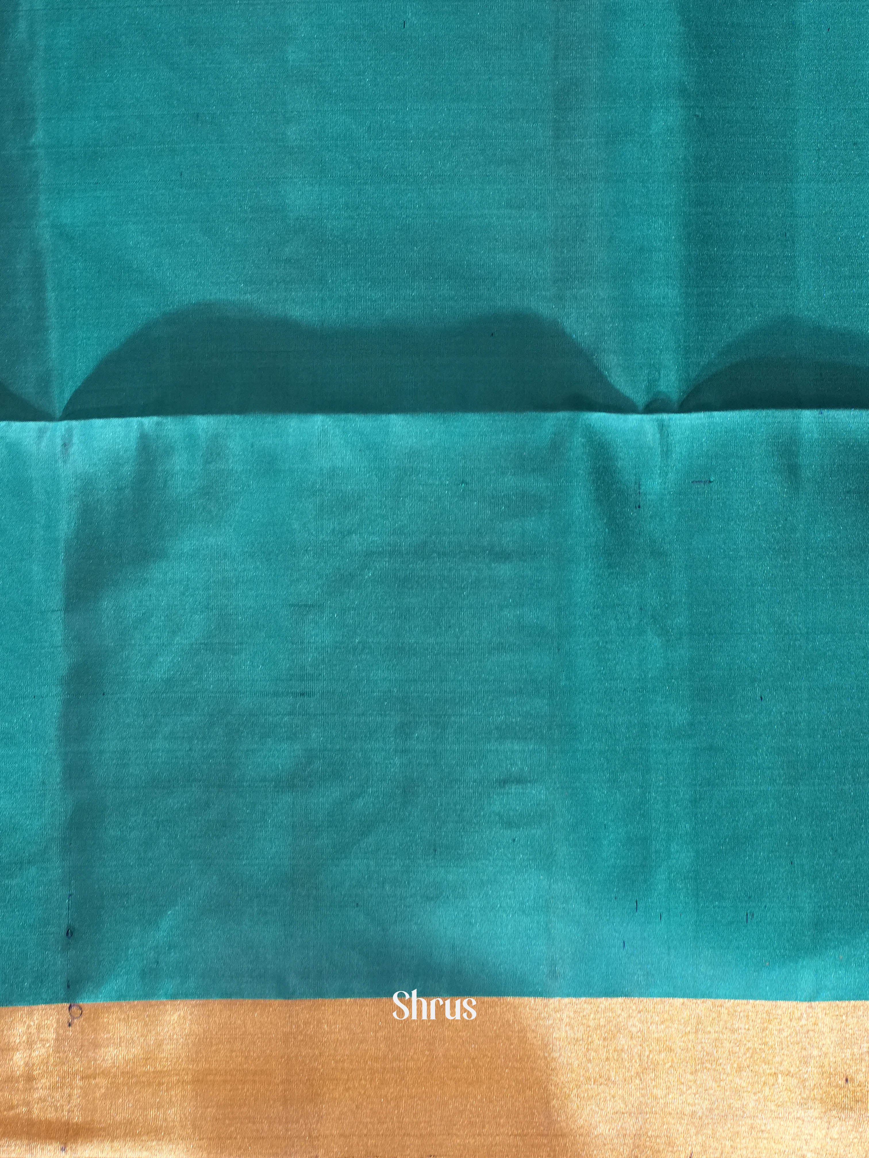 Navy Blue & Blue - Soft Silk Saree - Shop on ShrusEternity.com