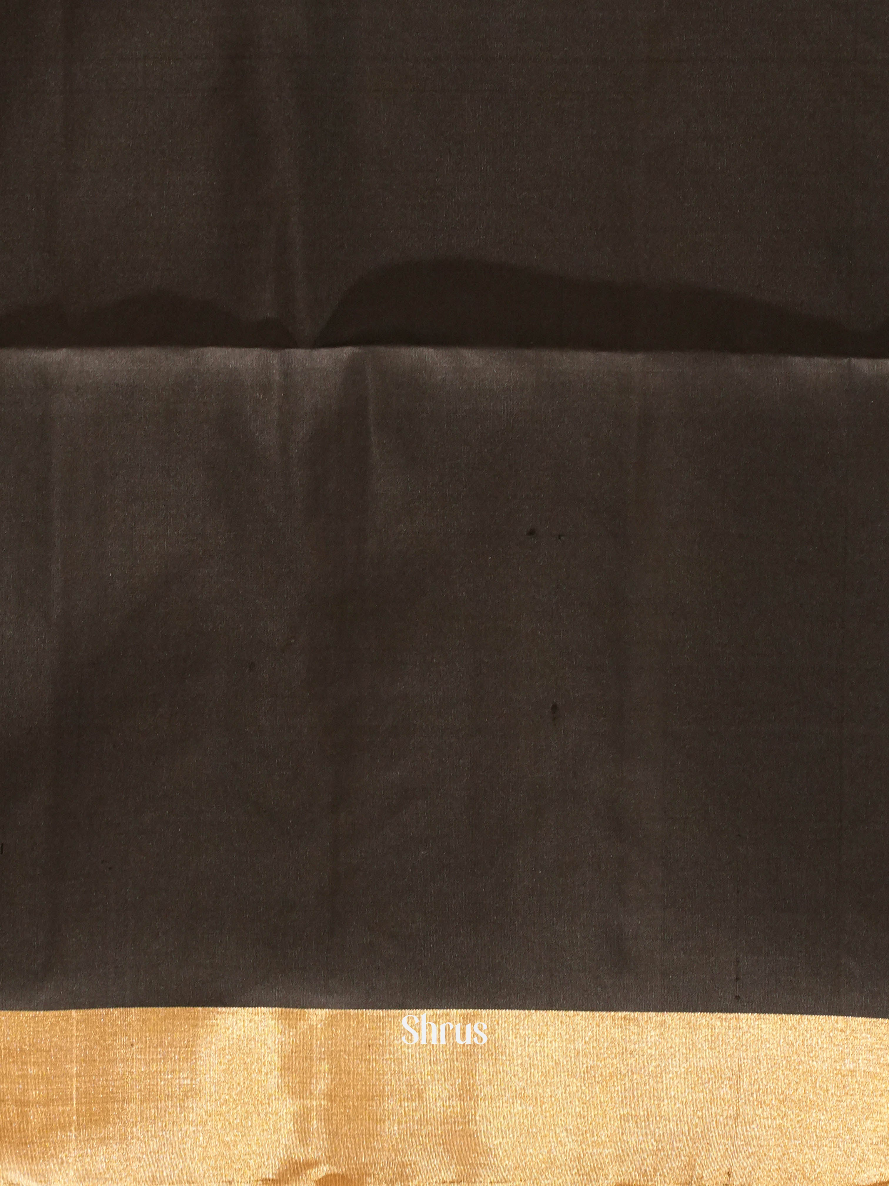 Grey & Black - Soft Silk Saree - Shop on ShrusEternity.com