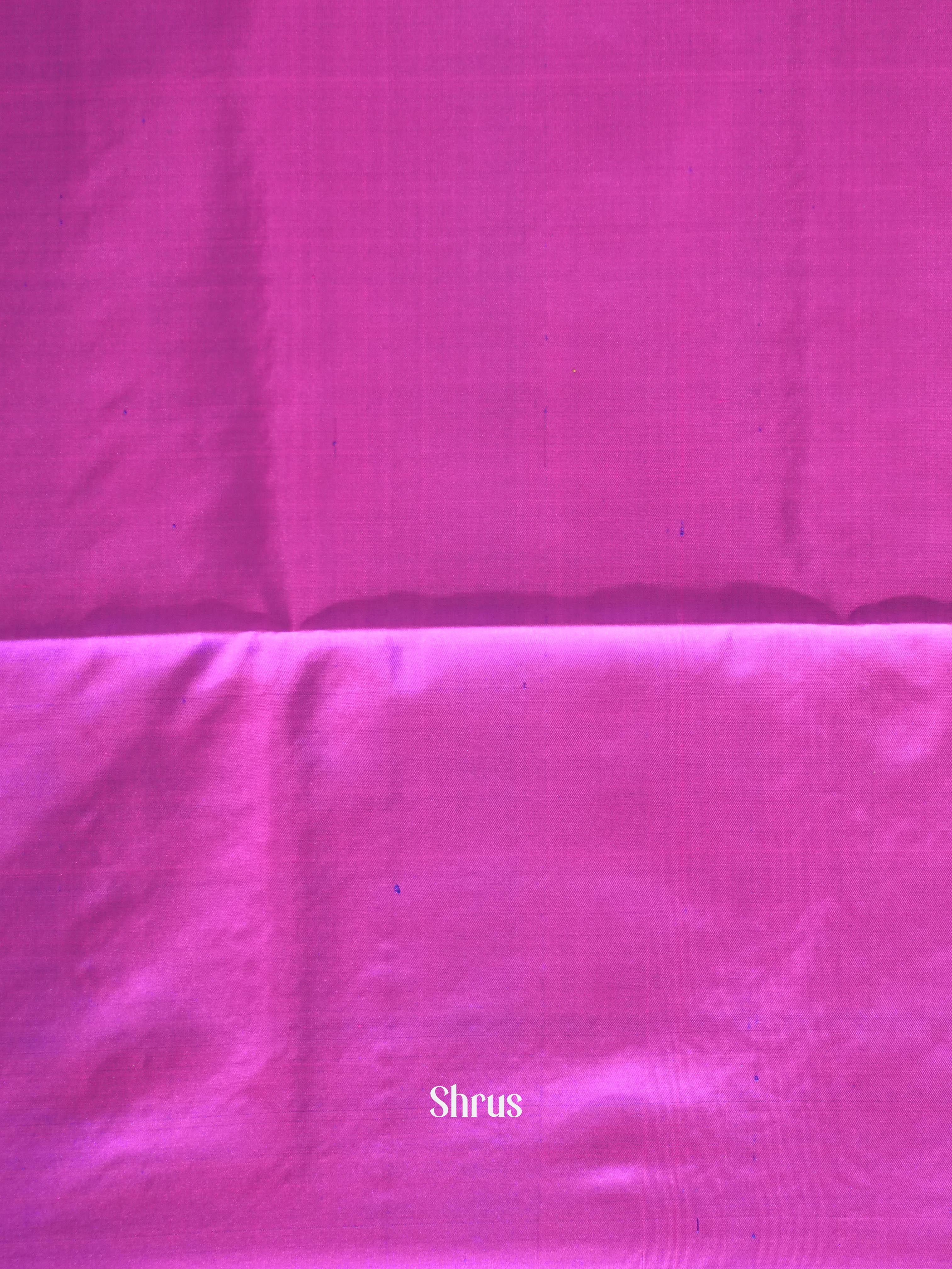 Blue & Purple- Soft Silk Saree - Shop on ShrusEternity.com