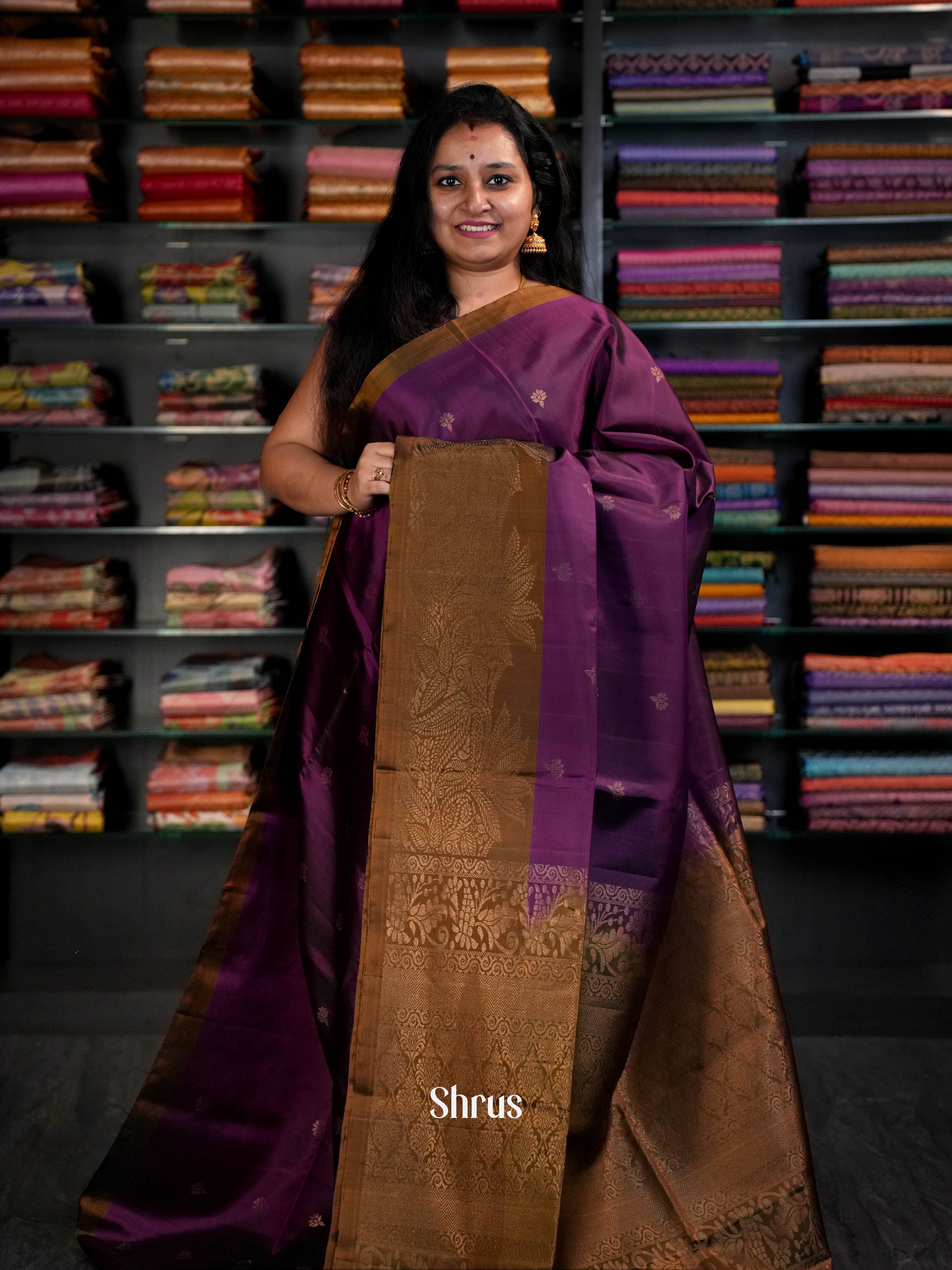 CHS10742 - Soft Silk Saree - Shop on ShrusEternity.com
