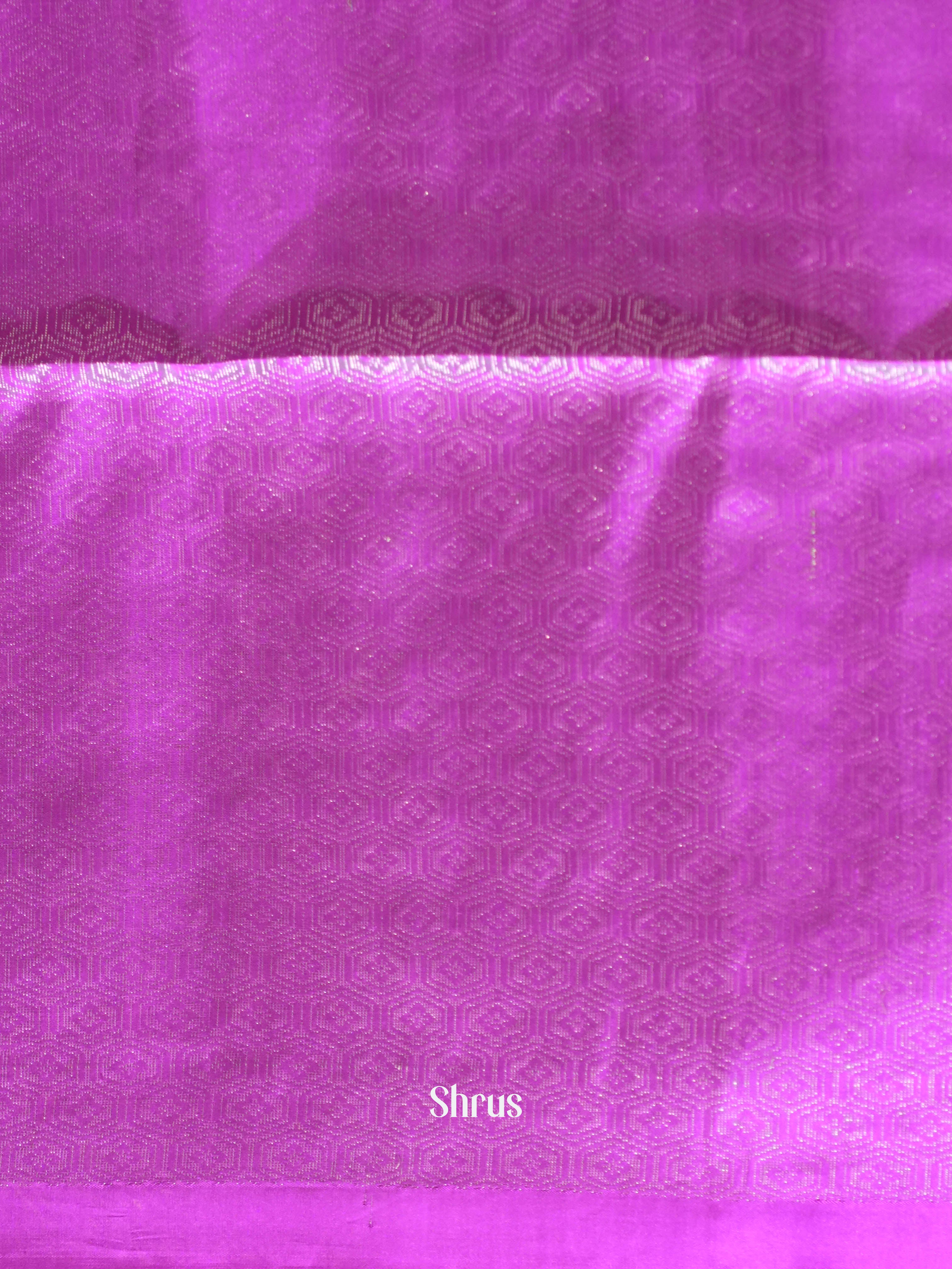 Honey & Purple - Soft Silk Saree - Shop on ShrusEternity.com