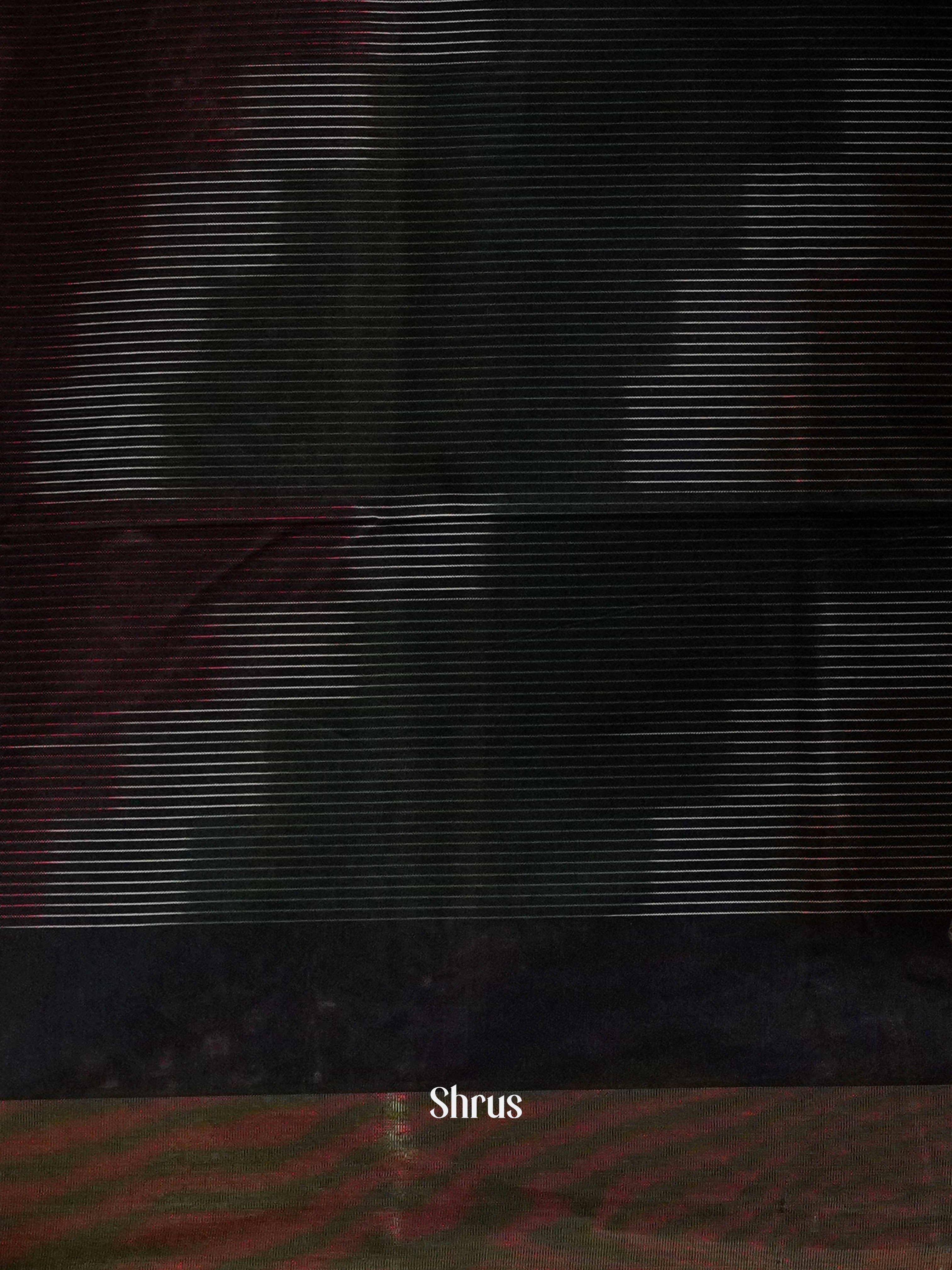 Blue & Brown- Ikkat Kora Saree - Shop on ShrusEternity.com