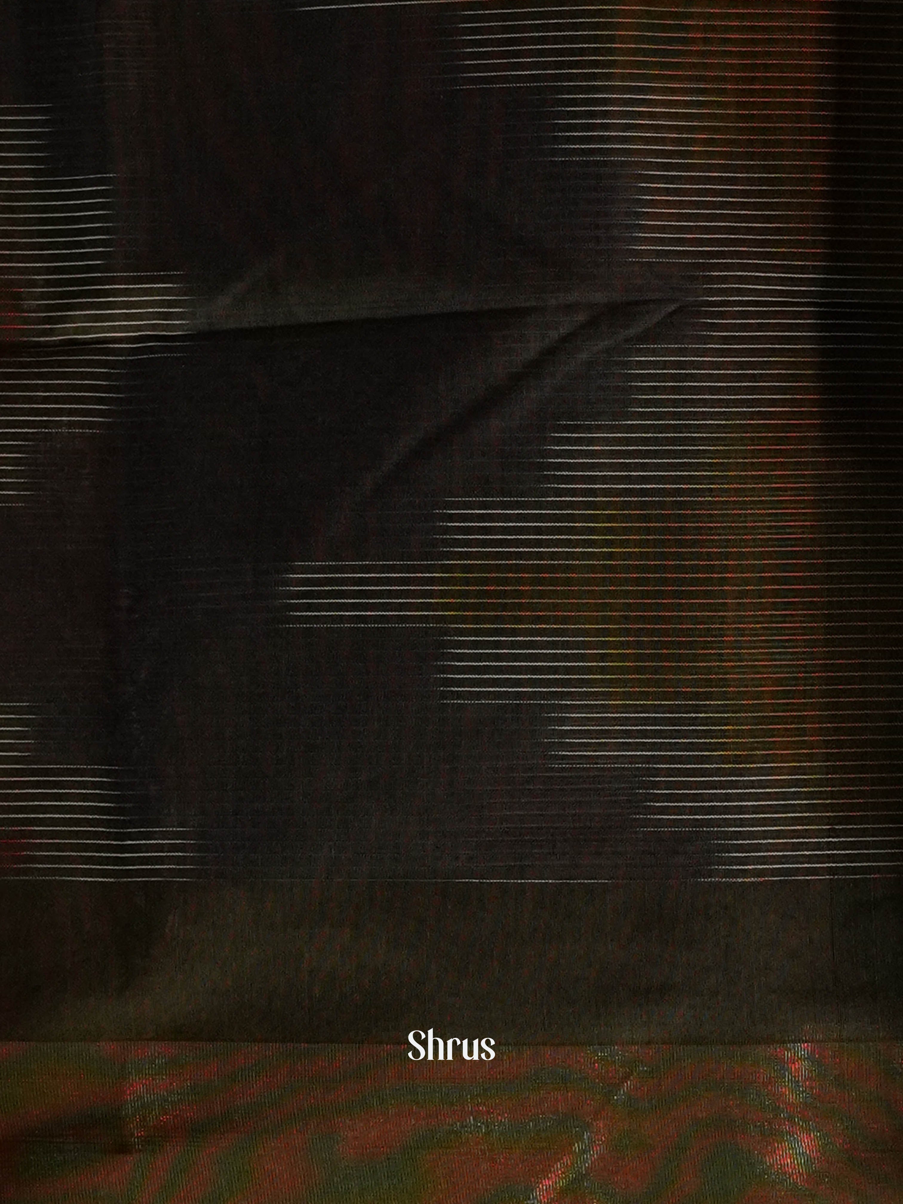 CHS10882 - Ikkat Kora Saree - Shop on ShrusEternity.com