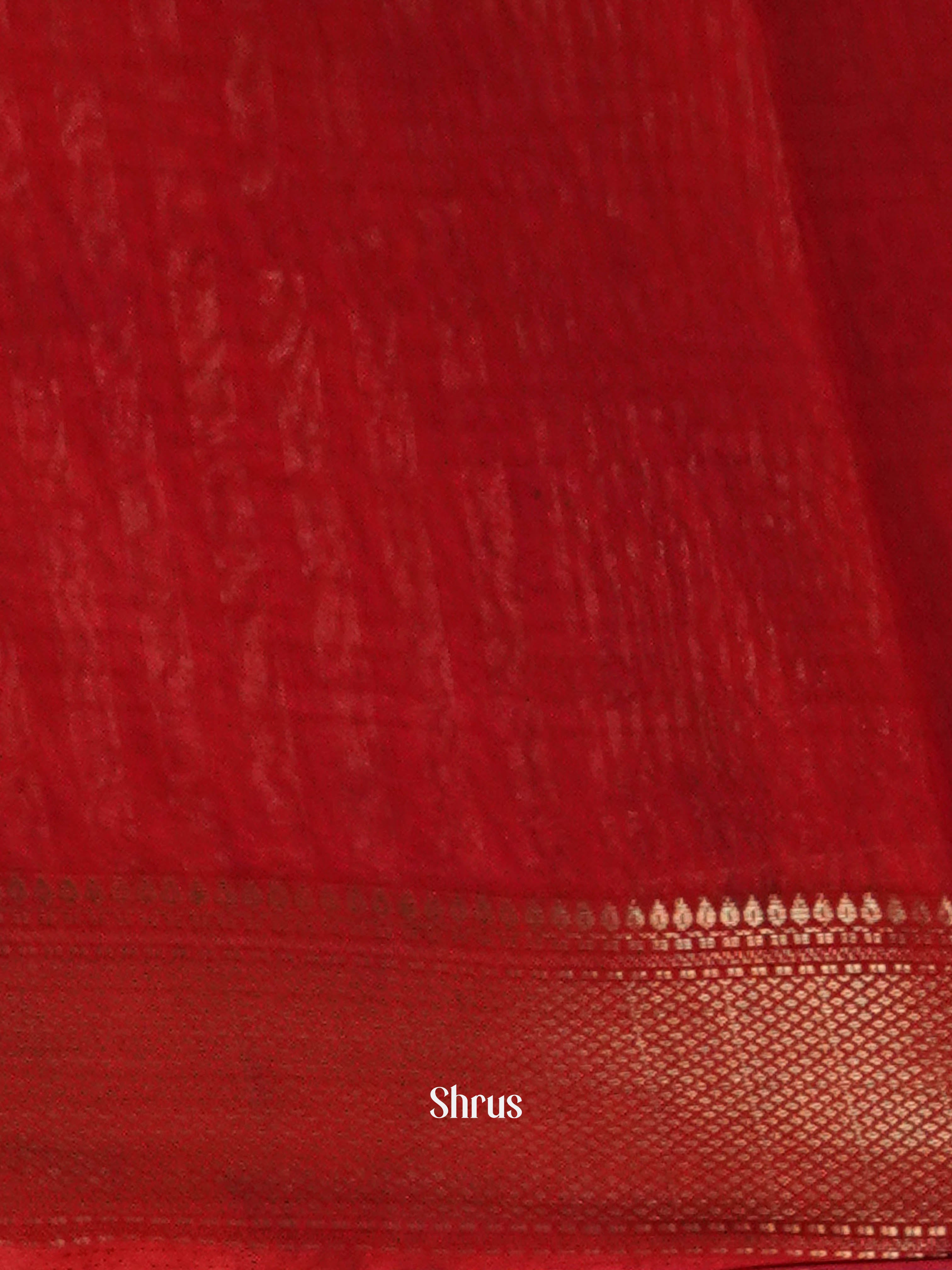 Black & Red - Art Modal Saree - Shop on ShrusEternity.com