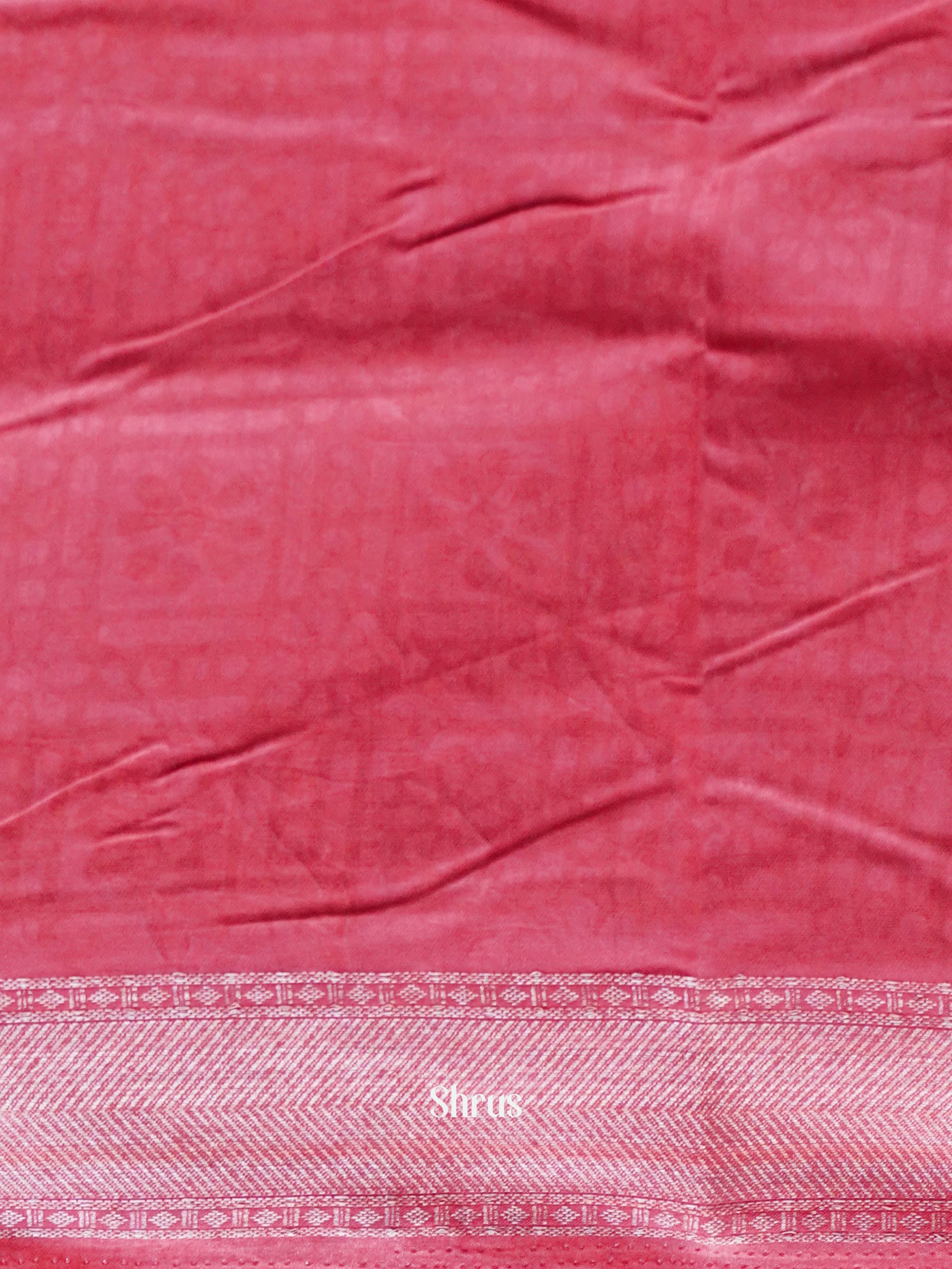 Black & Red - Art Modal Saree - Shop on ShrusEternity.com