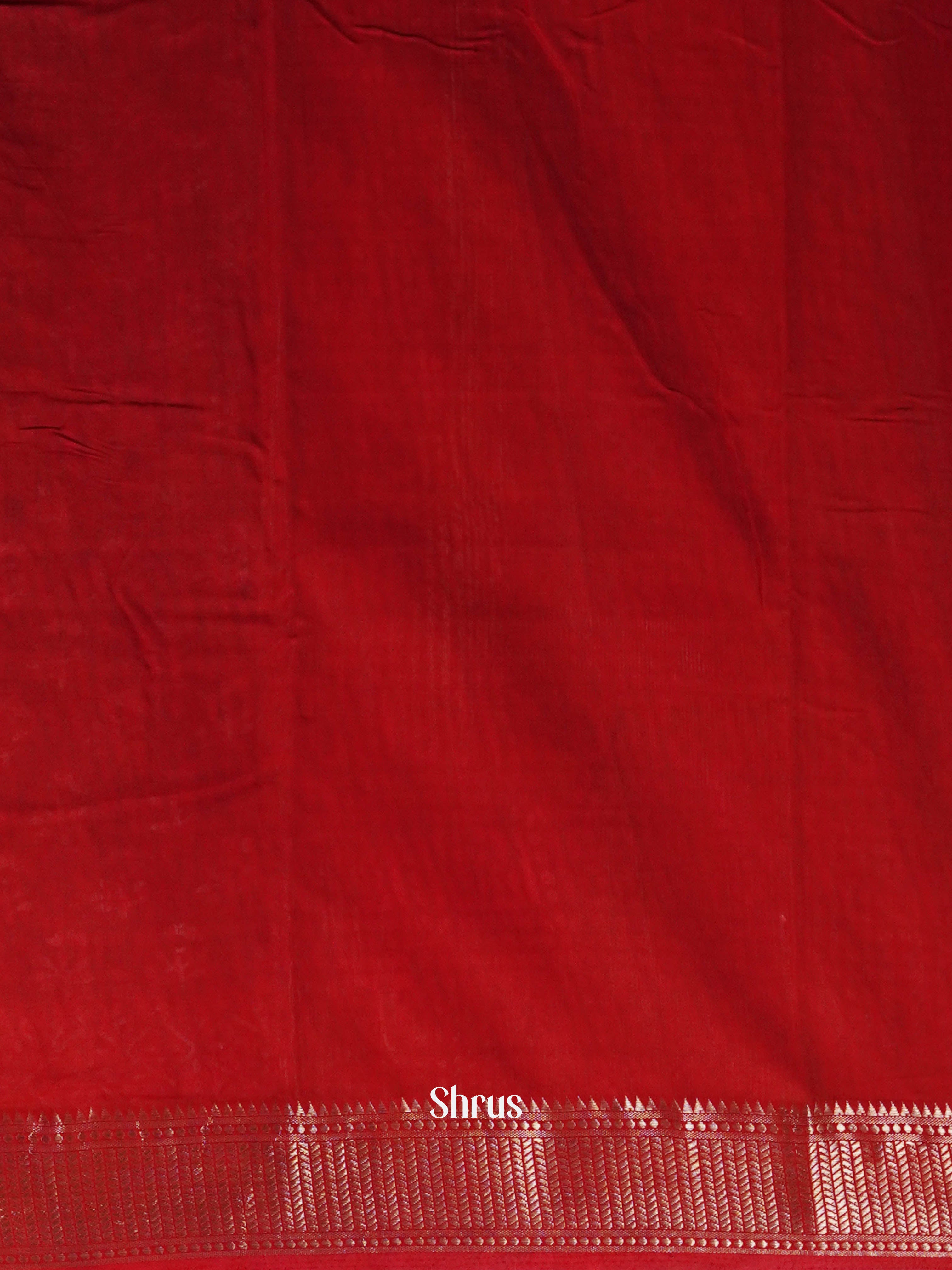 Black & Red - Art Modal Saree - Shop on ShrusEternity.com