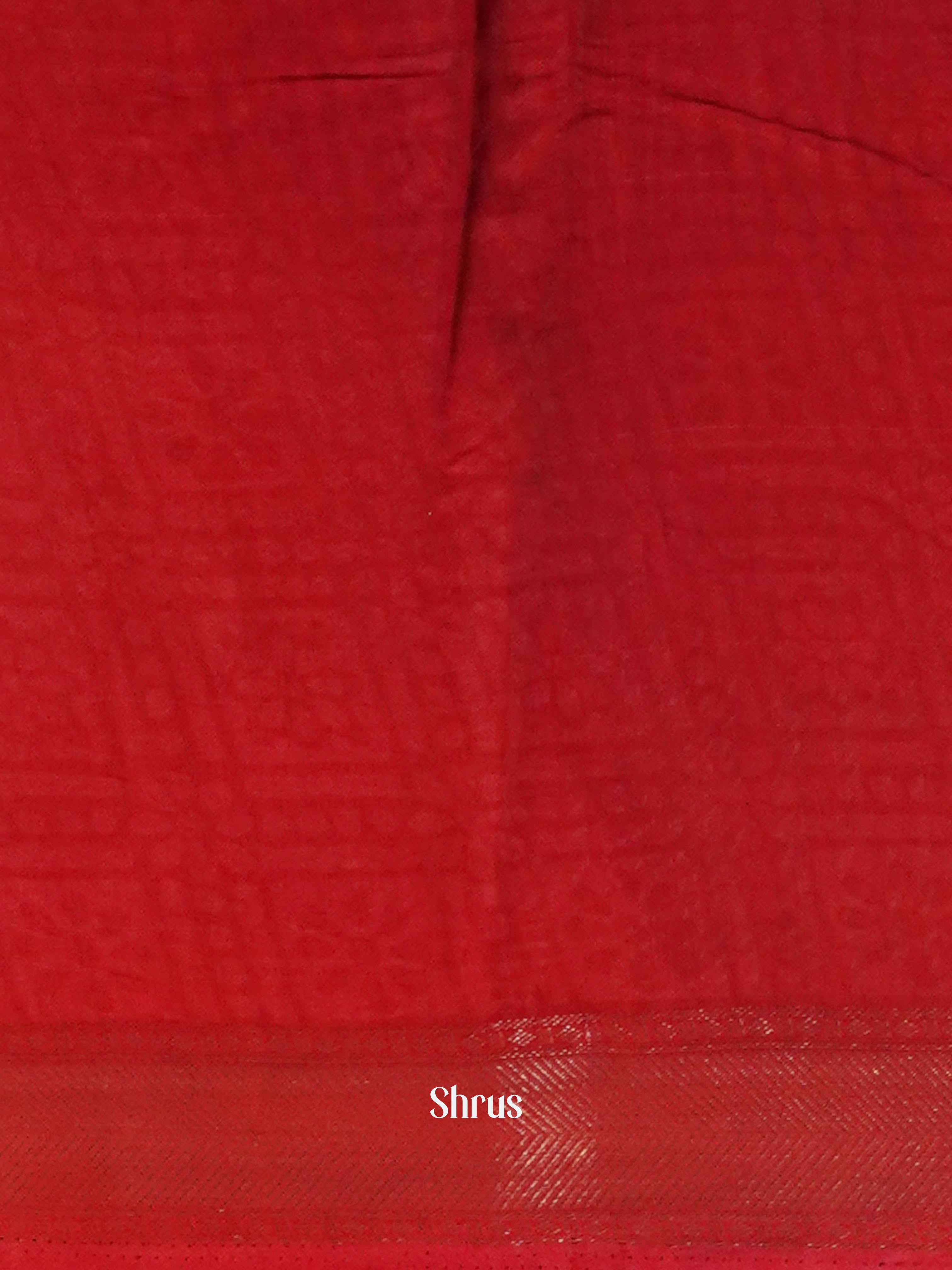 Black & Red - Art Modal Saree - Shop on ShrusEternity.com