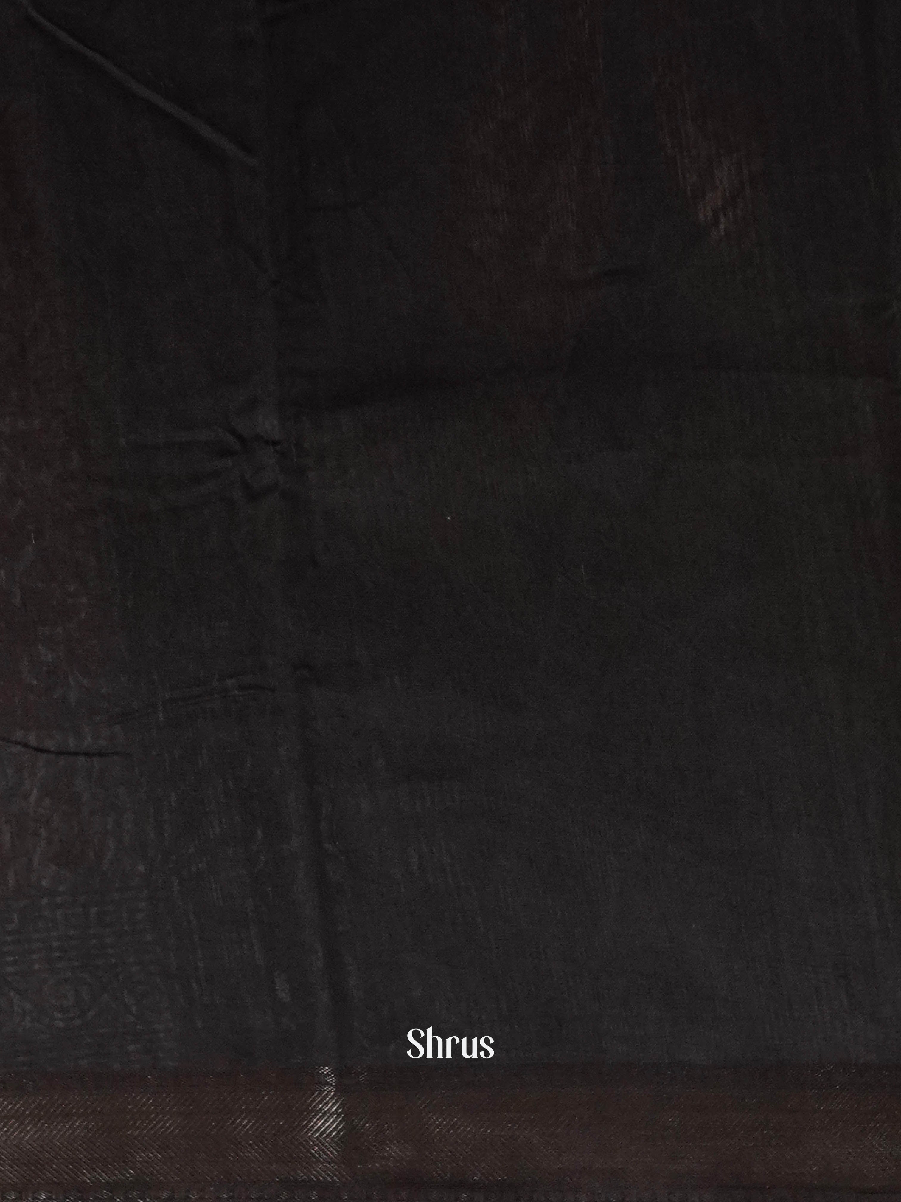 Creamy Red & Black - Art Modal Saree - Shop on ShrusEternity.com