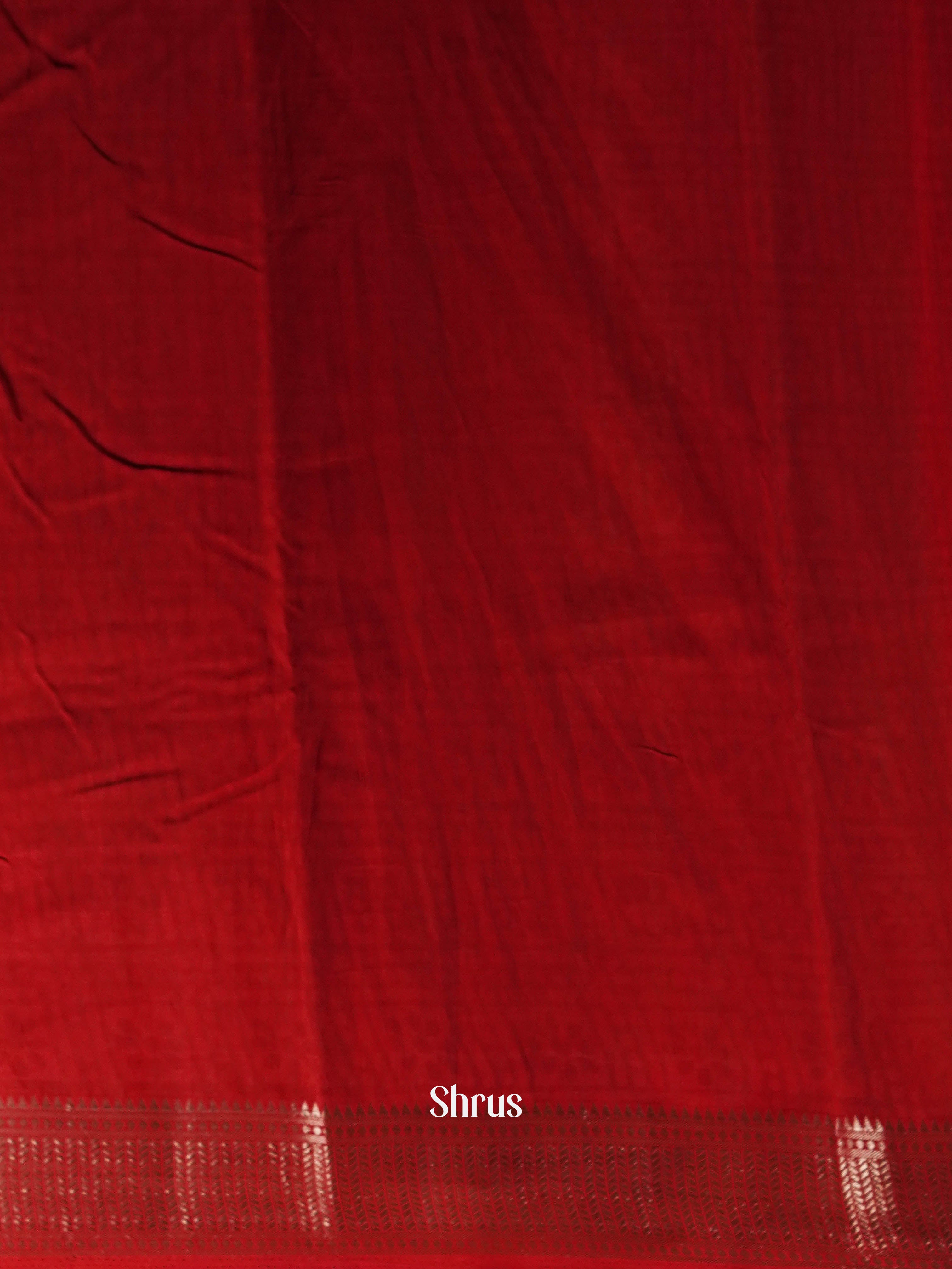 Black & Maroon - Art Modal Saree - Shop on ShrusEternity.com