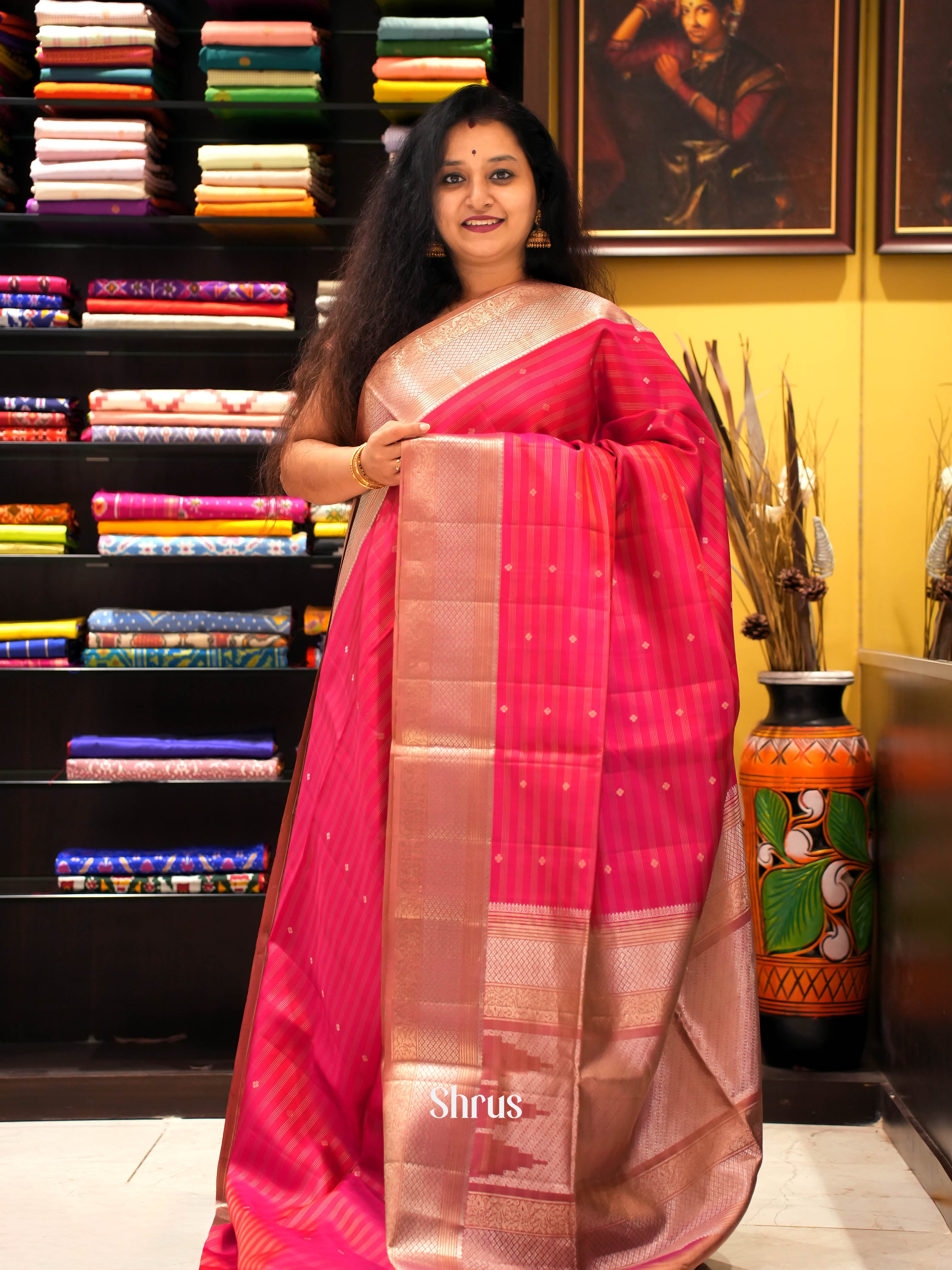 CHS13197 - Soft Silk Saree - Shop on ShrusEternity.com