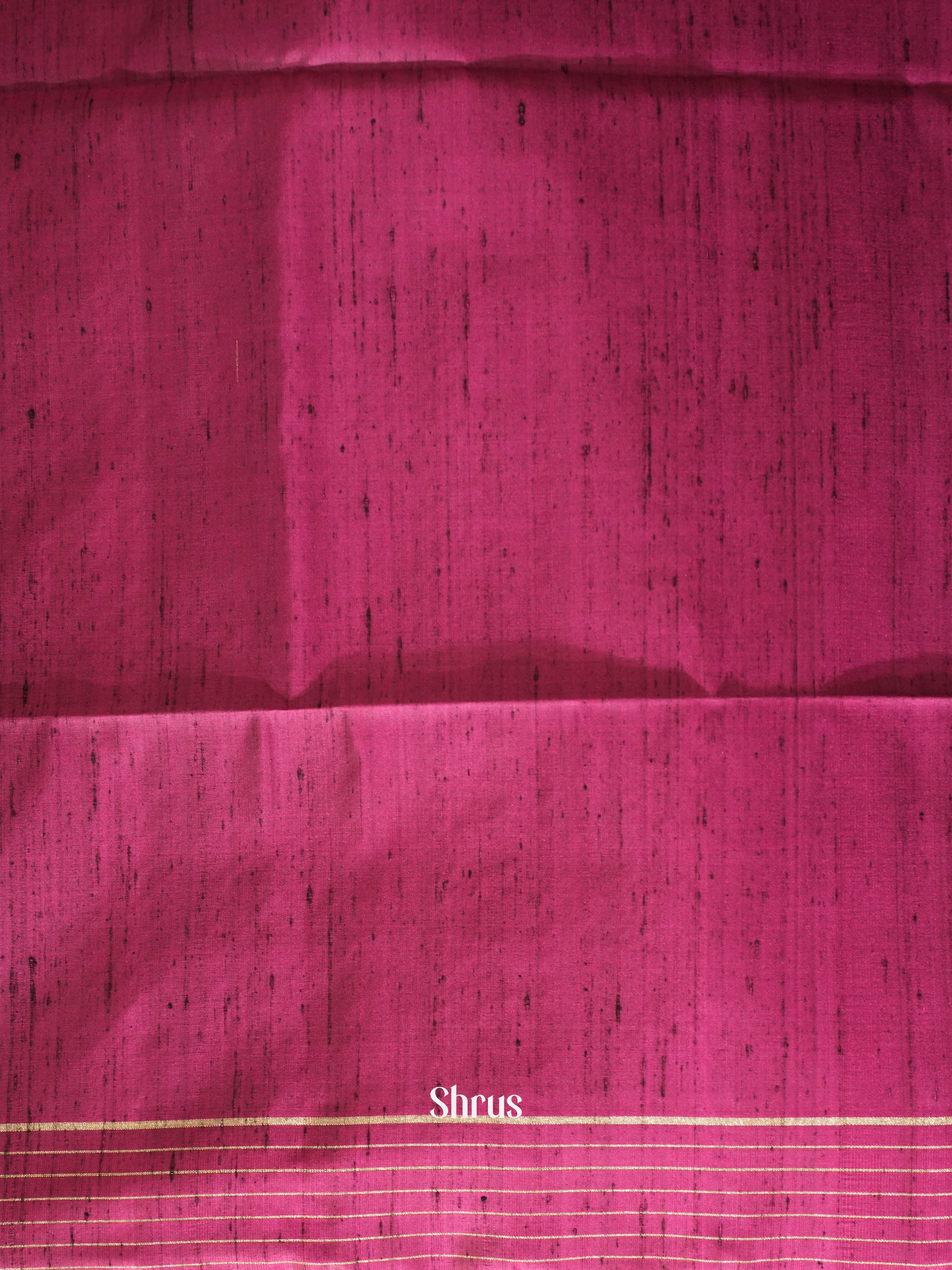 Black & Wine - Soft Silk Saree - Shop on ShrusEternity.com