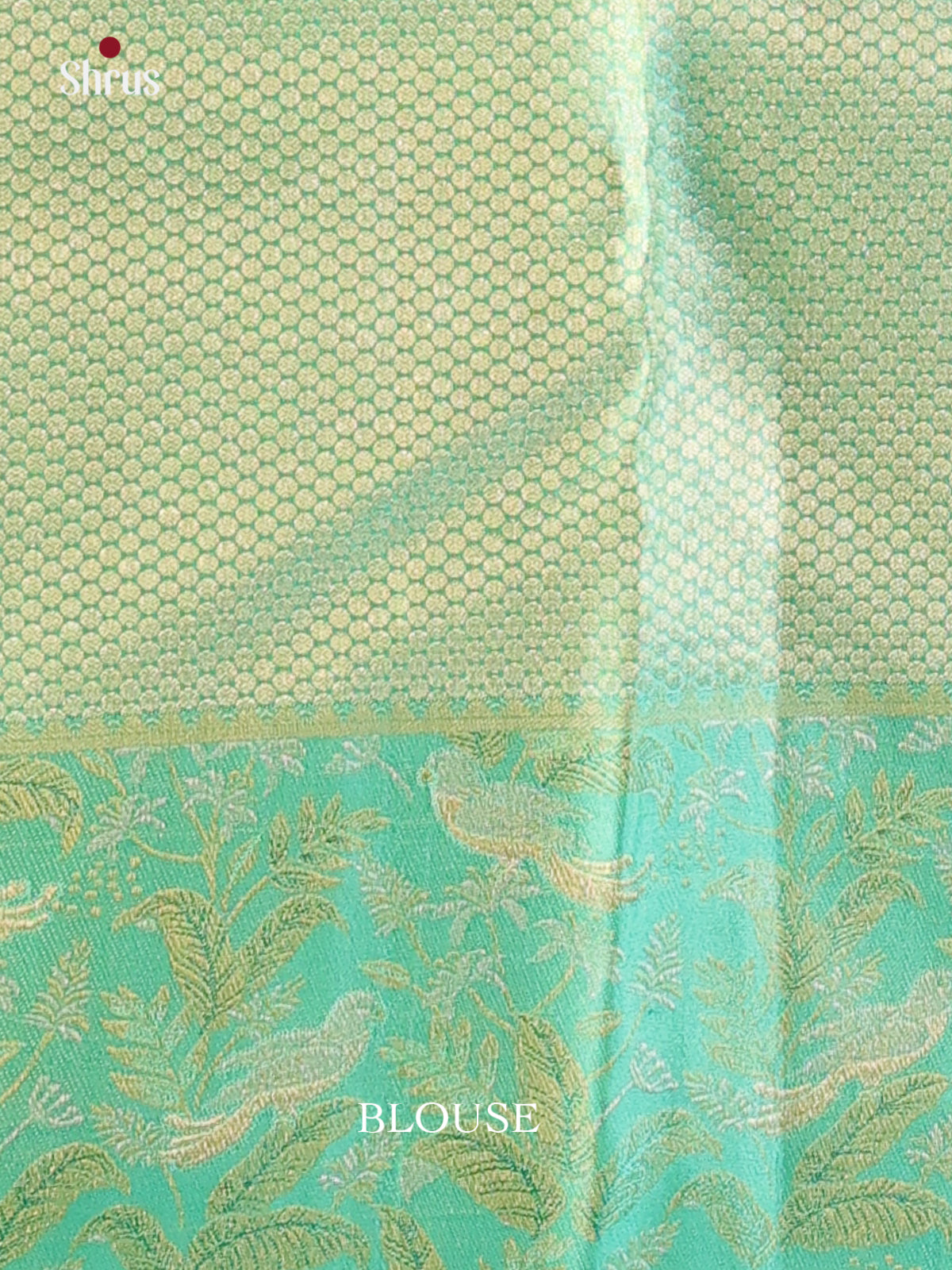 Pink and Green Kanchipuram silk Saree with Zari Woven Floral Brocade Design-2