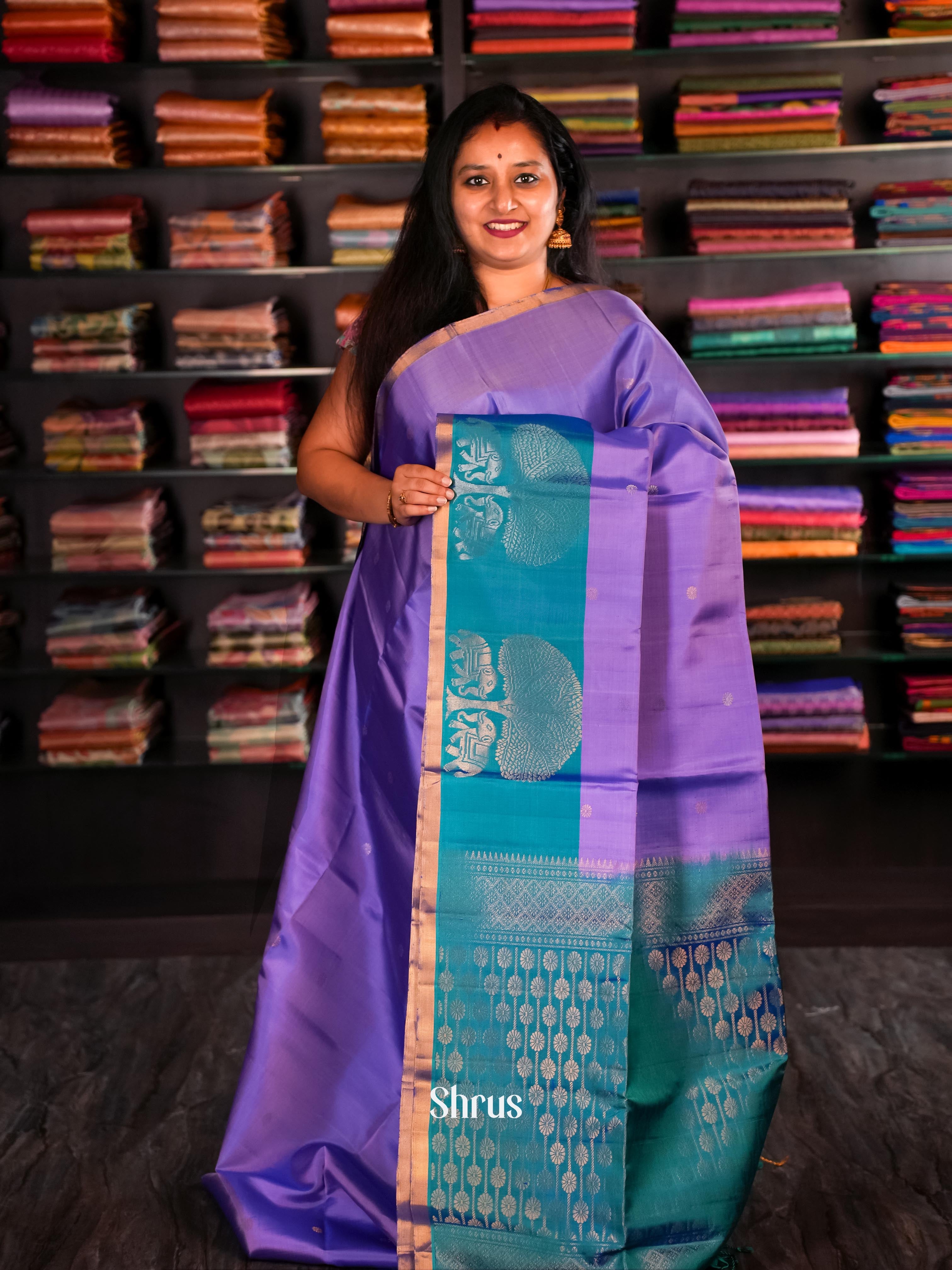 CHS14393- Soft Silk Saree - Shop on ShrusEternity.com