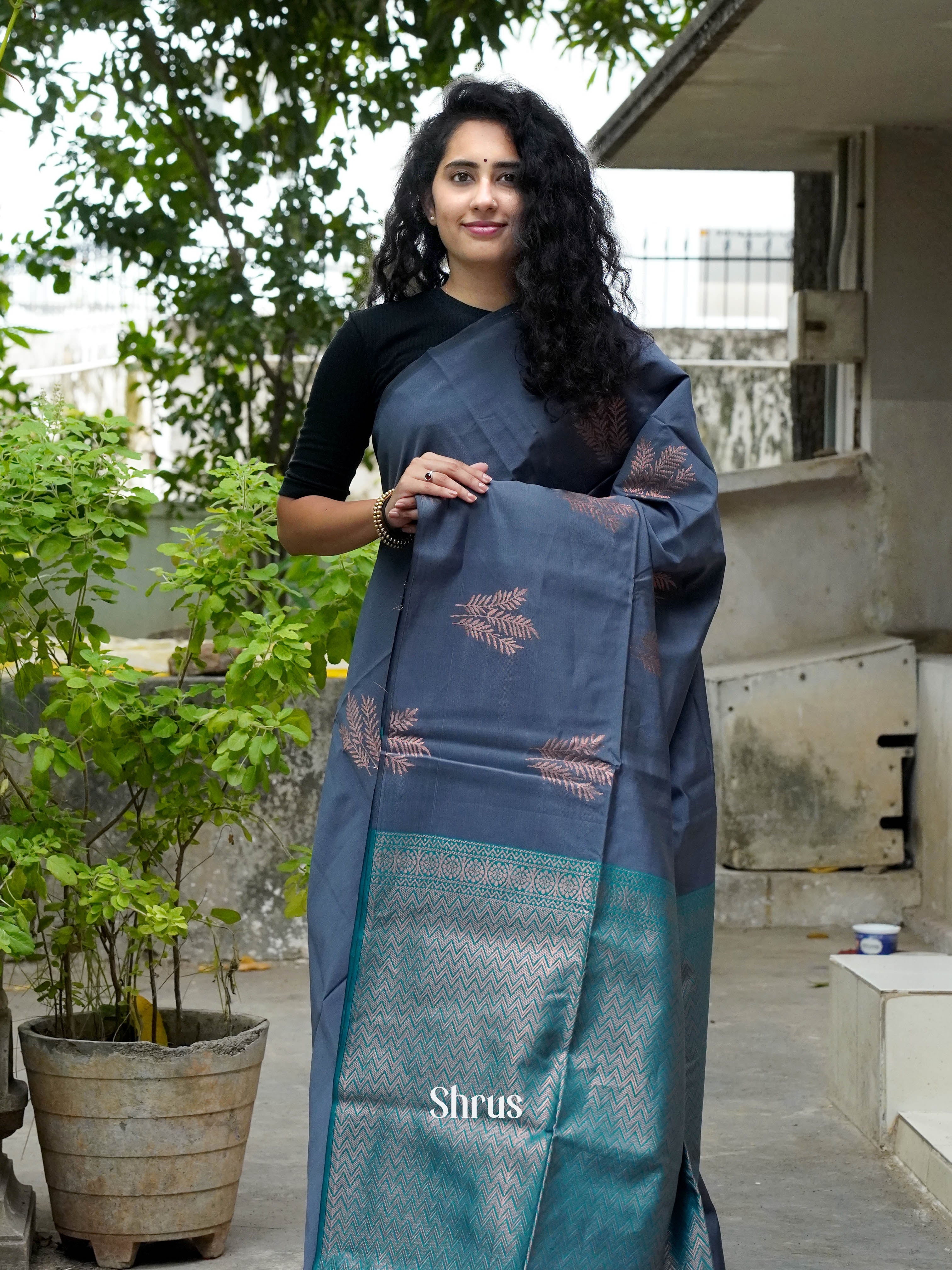 CHS14417 - Semi Softsilk Saree - Shop on ShrusEternity.com