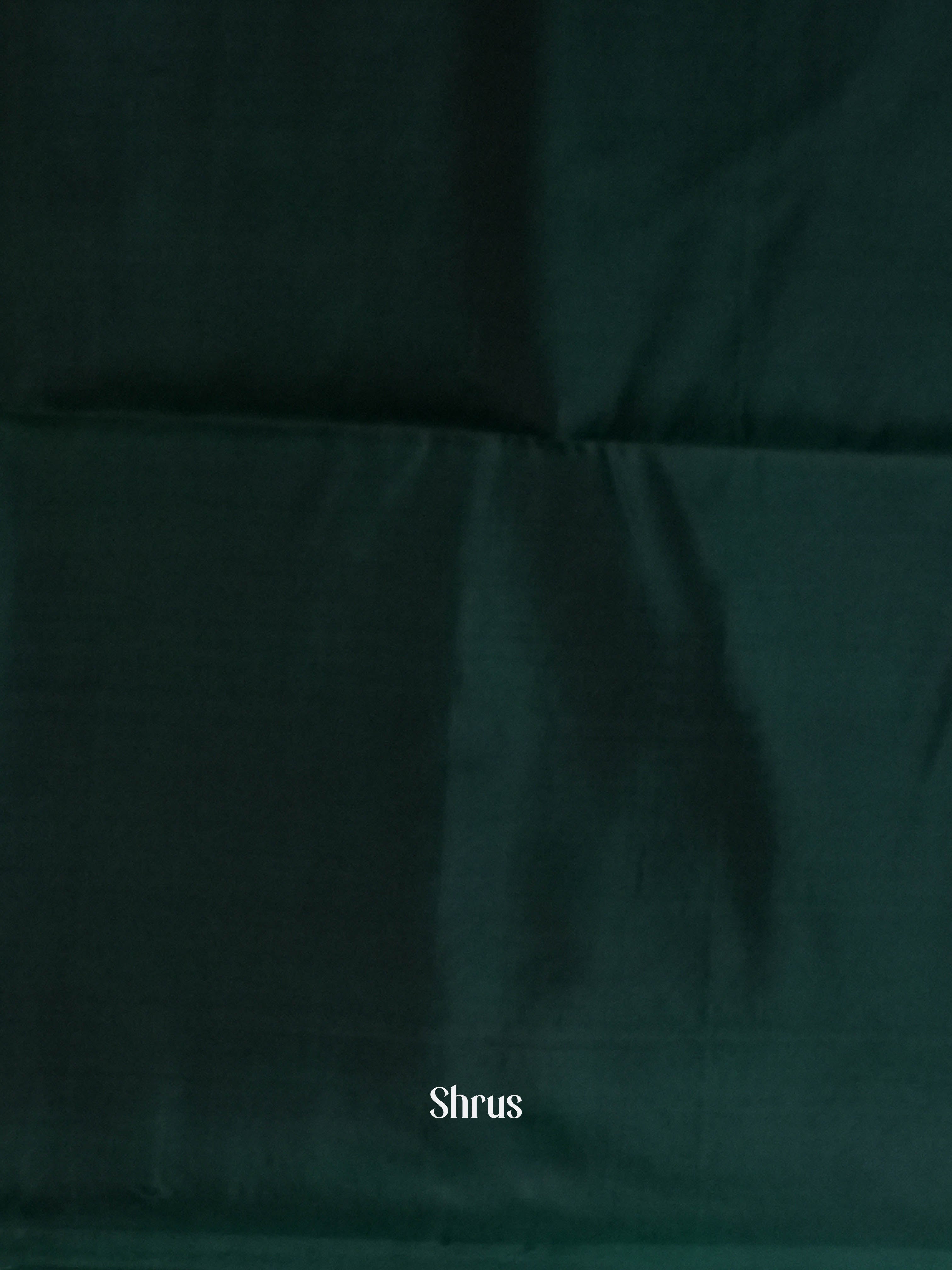 Mehandi & Green- Soft Silk Saree - Shop on ShrusEternity.com