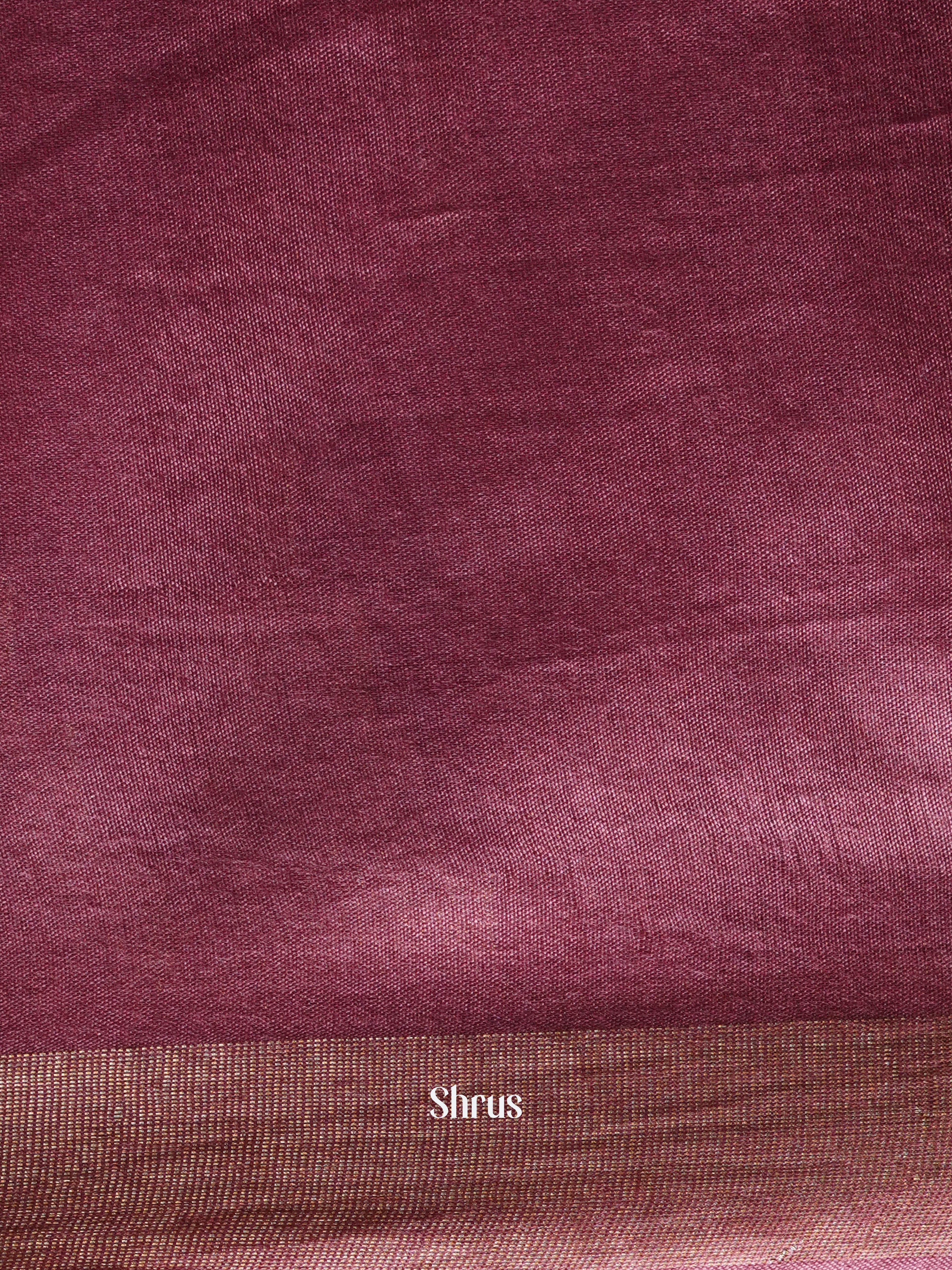 Teal & Majenta - Semi Tussar Saree - Shop on ShrusEternity.com