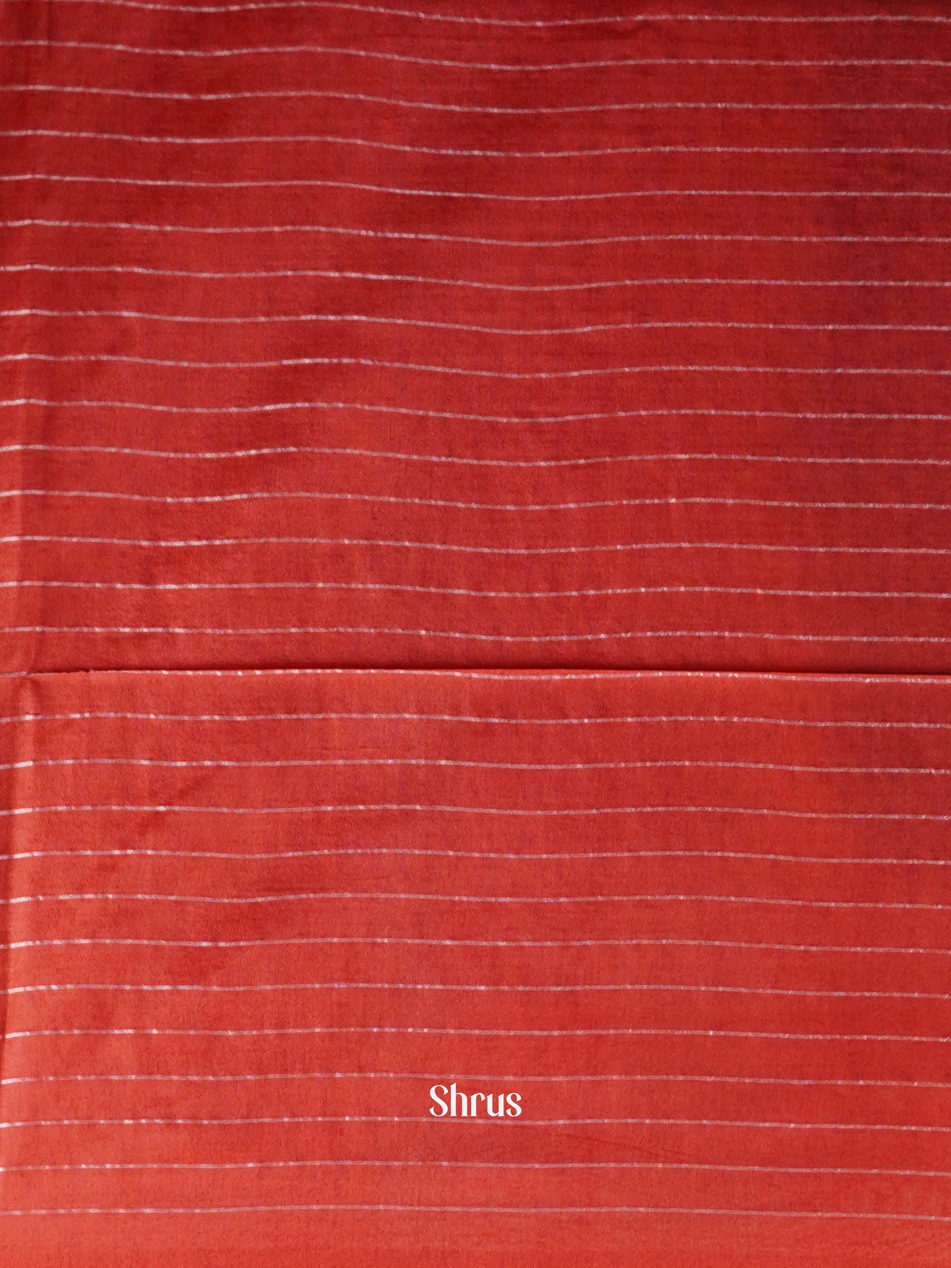 Pink & Blue - Semi Tussar Saree - Shop on ShrusEternity.com