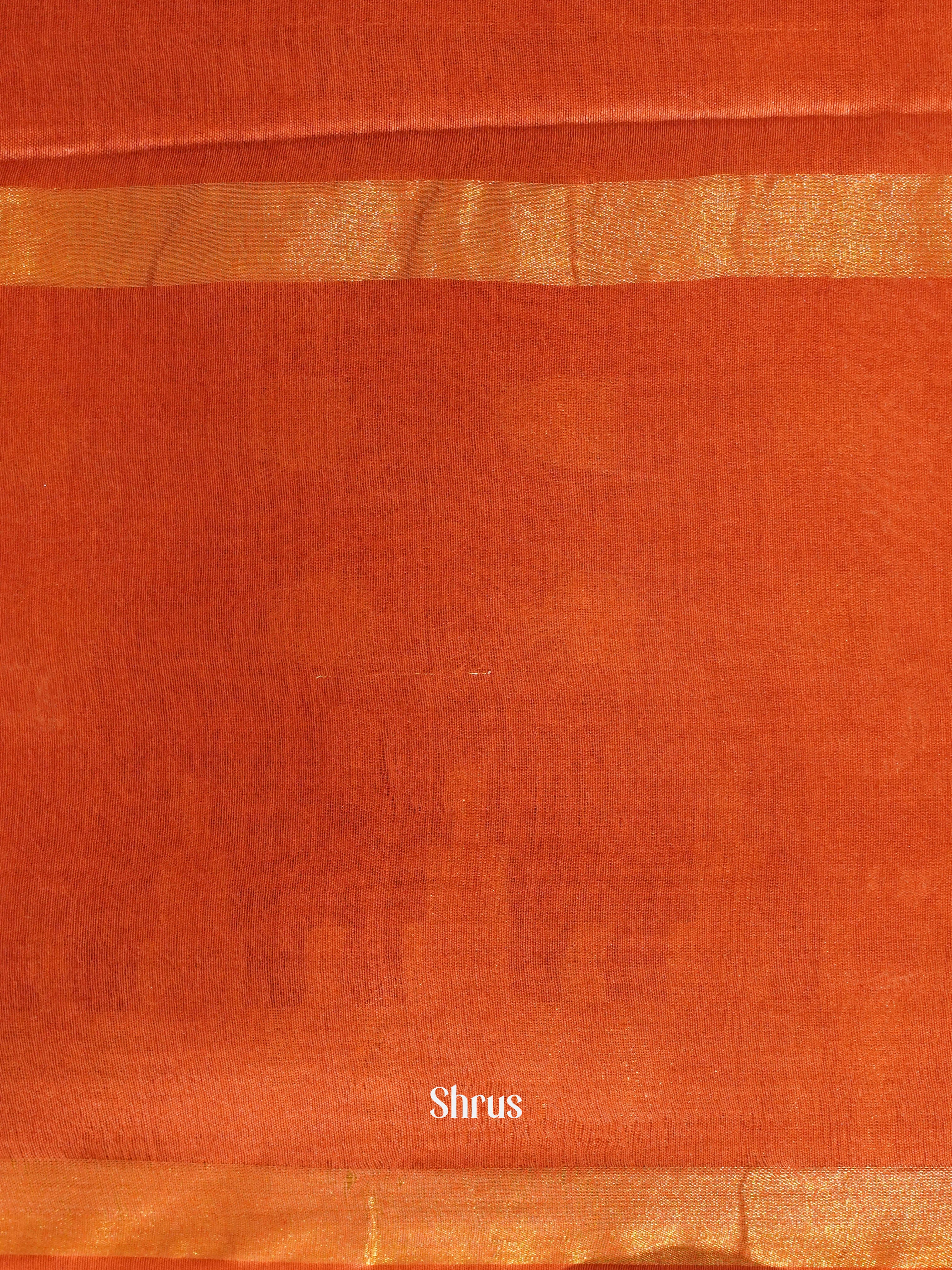 Indigo & Red - Semi Tussar Saree - Shop on ShrusEternity.com
