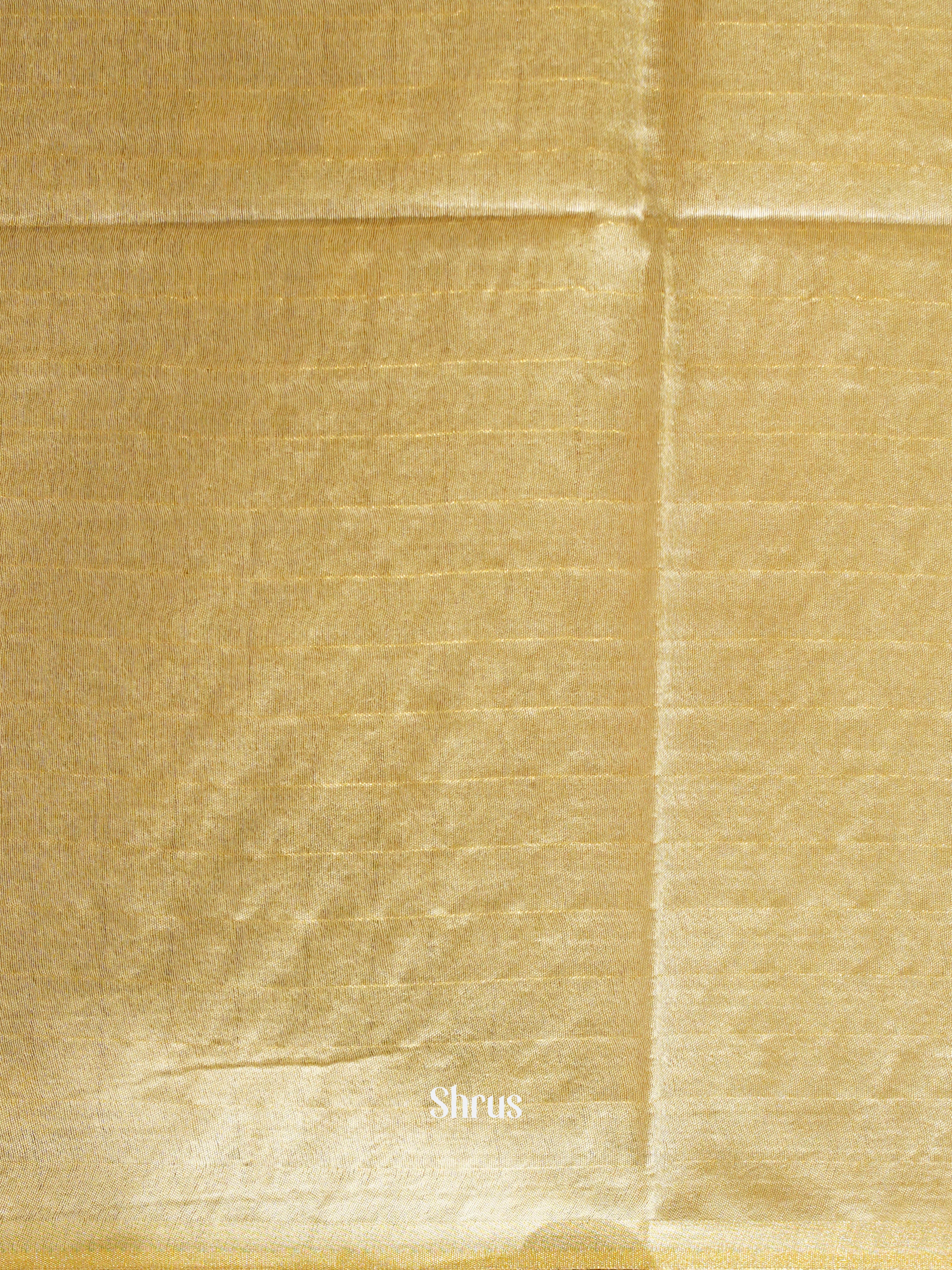 Dark Violet & Cream - Semi Tussar Saree - Shop on ShrusEternity.com