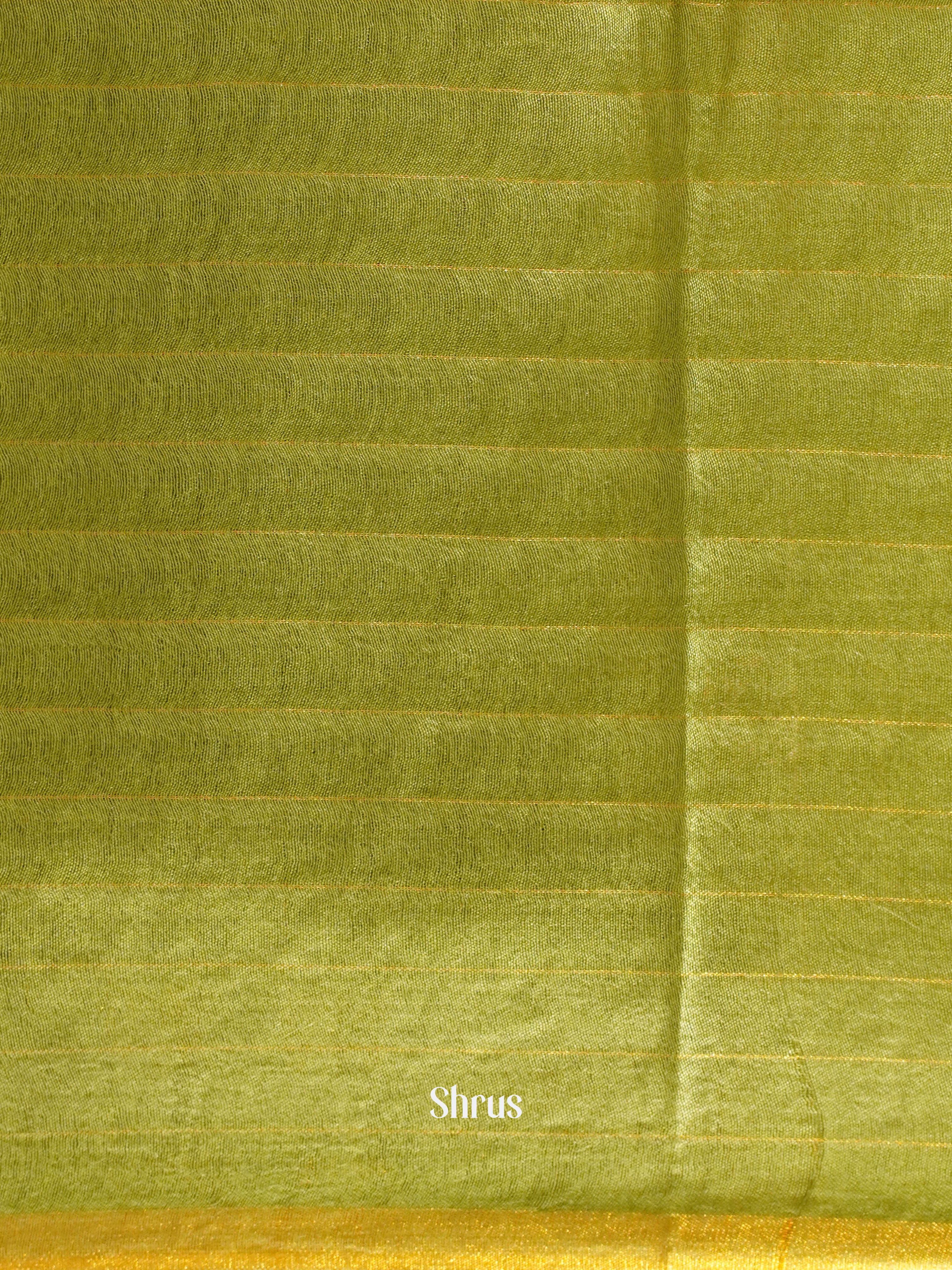 Red & Green - Semi Tussar Saree - Shop on ShrusEternity.com