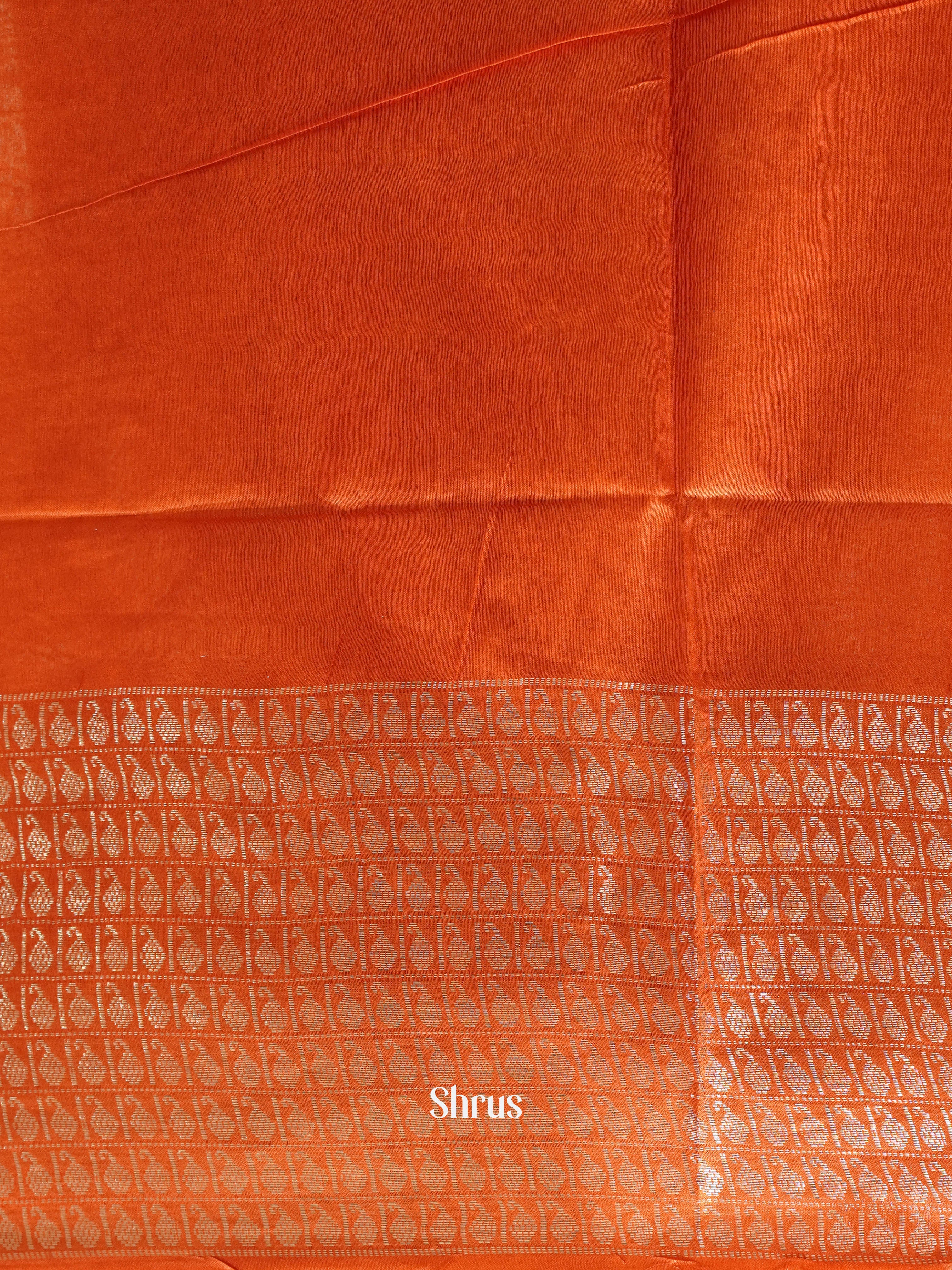 Purple & Red - Semi Tussar Saree - Shop on ShrusEternity.com
