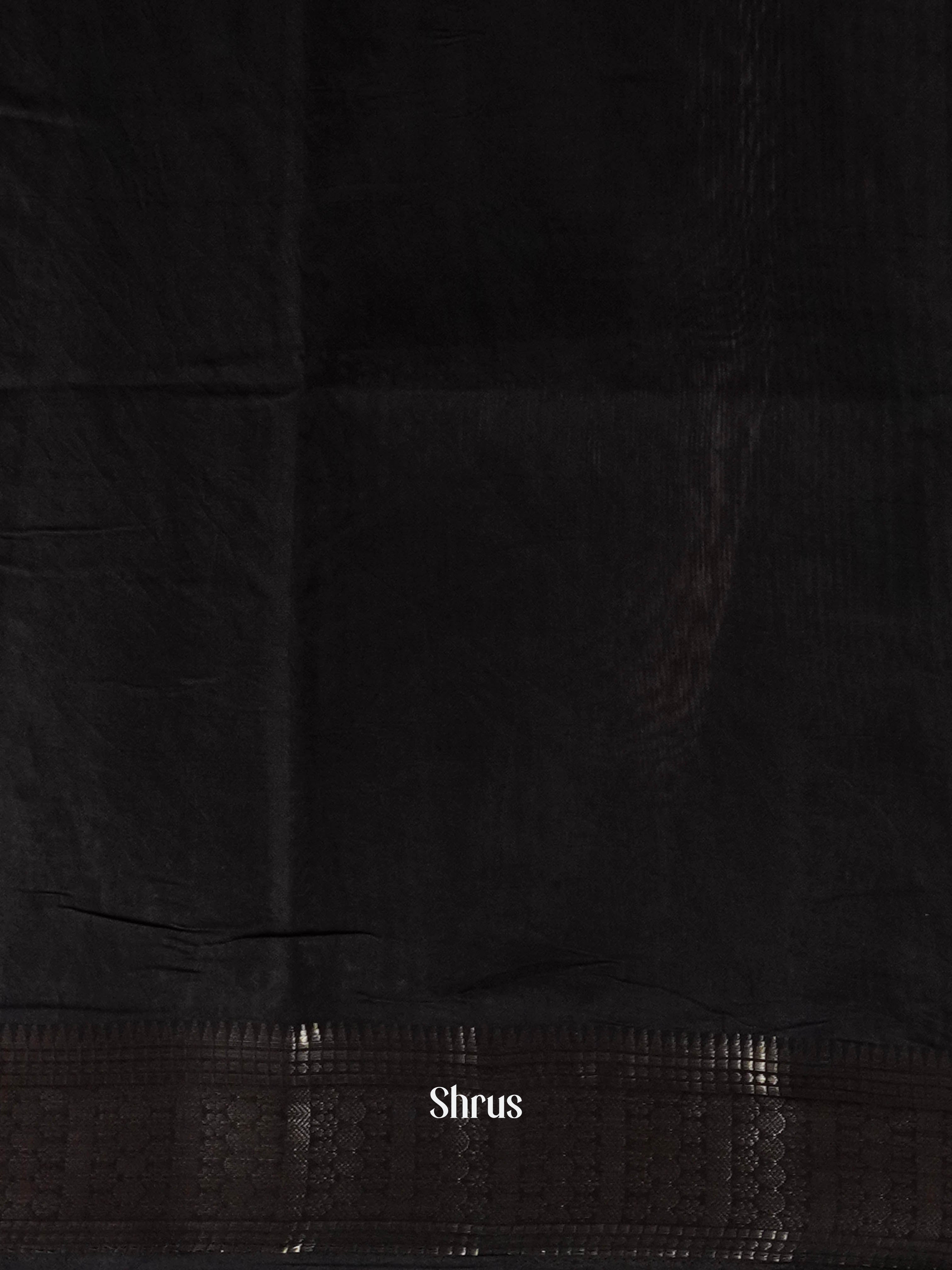 Maroon & Black - Art Modal Saree - Shop on ShrusEternity.com