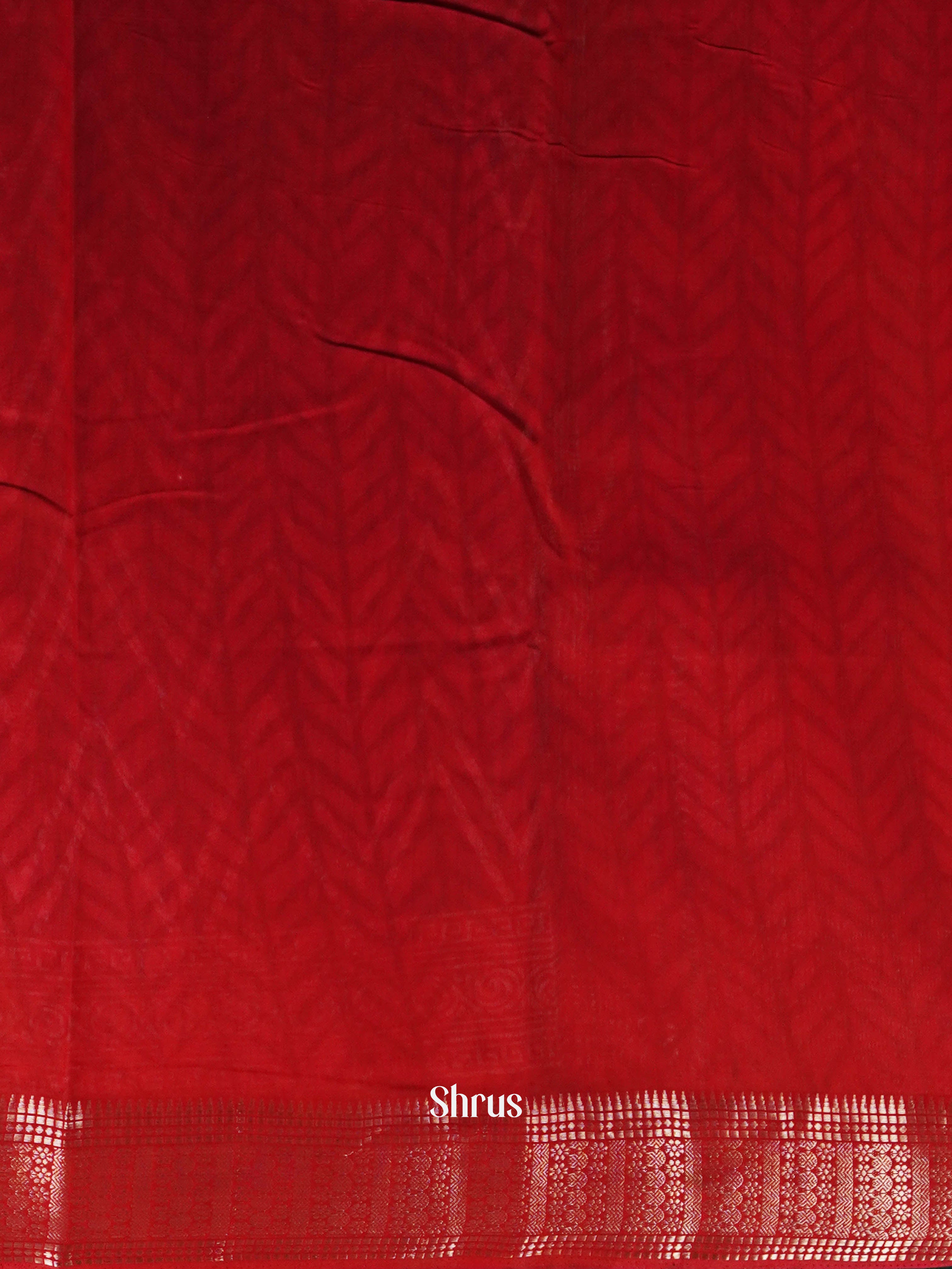 Black & Maroon - Art Modal Saree - Shop on ShrusEternity.com