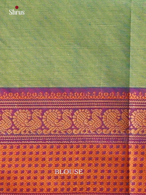Green & Purple - Chettinad Cotton Saree - Shop on ShrusEternity.com