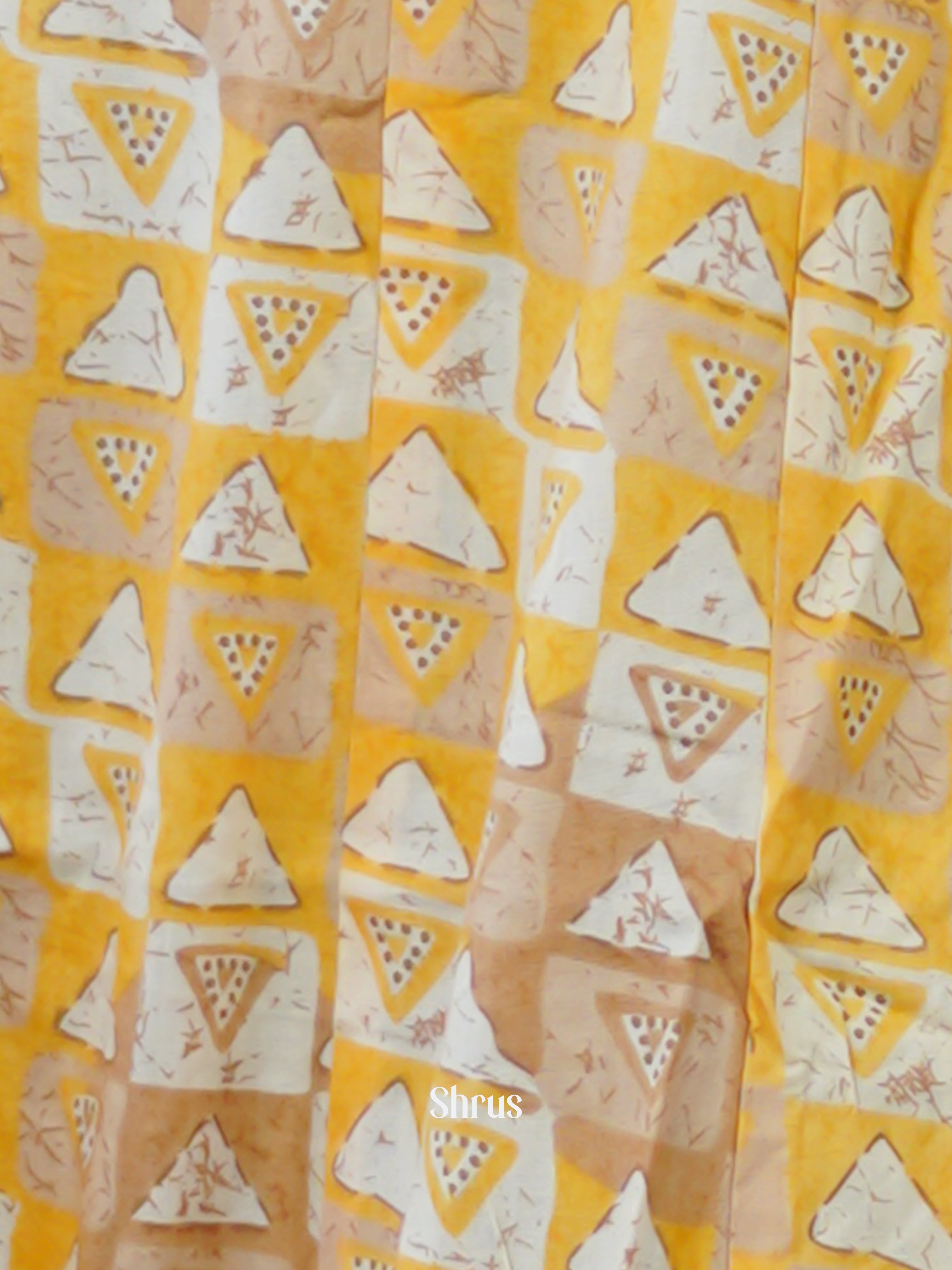 Yellow - Readymade Kurti - Shop on ShrusEternity.com