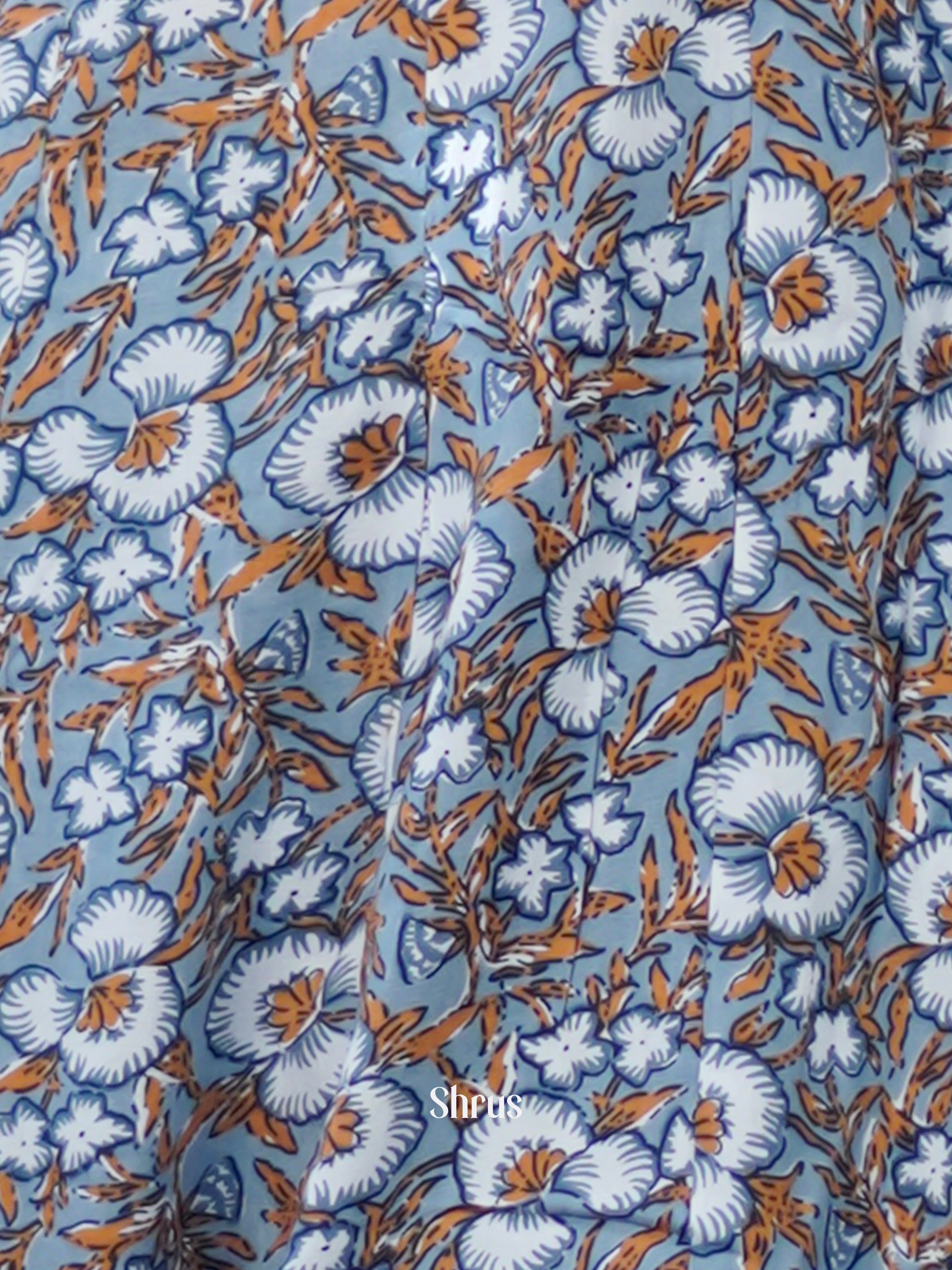 Grey - Readymade Kurti - Shop on ShrusEternity.com