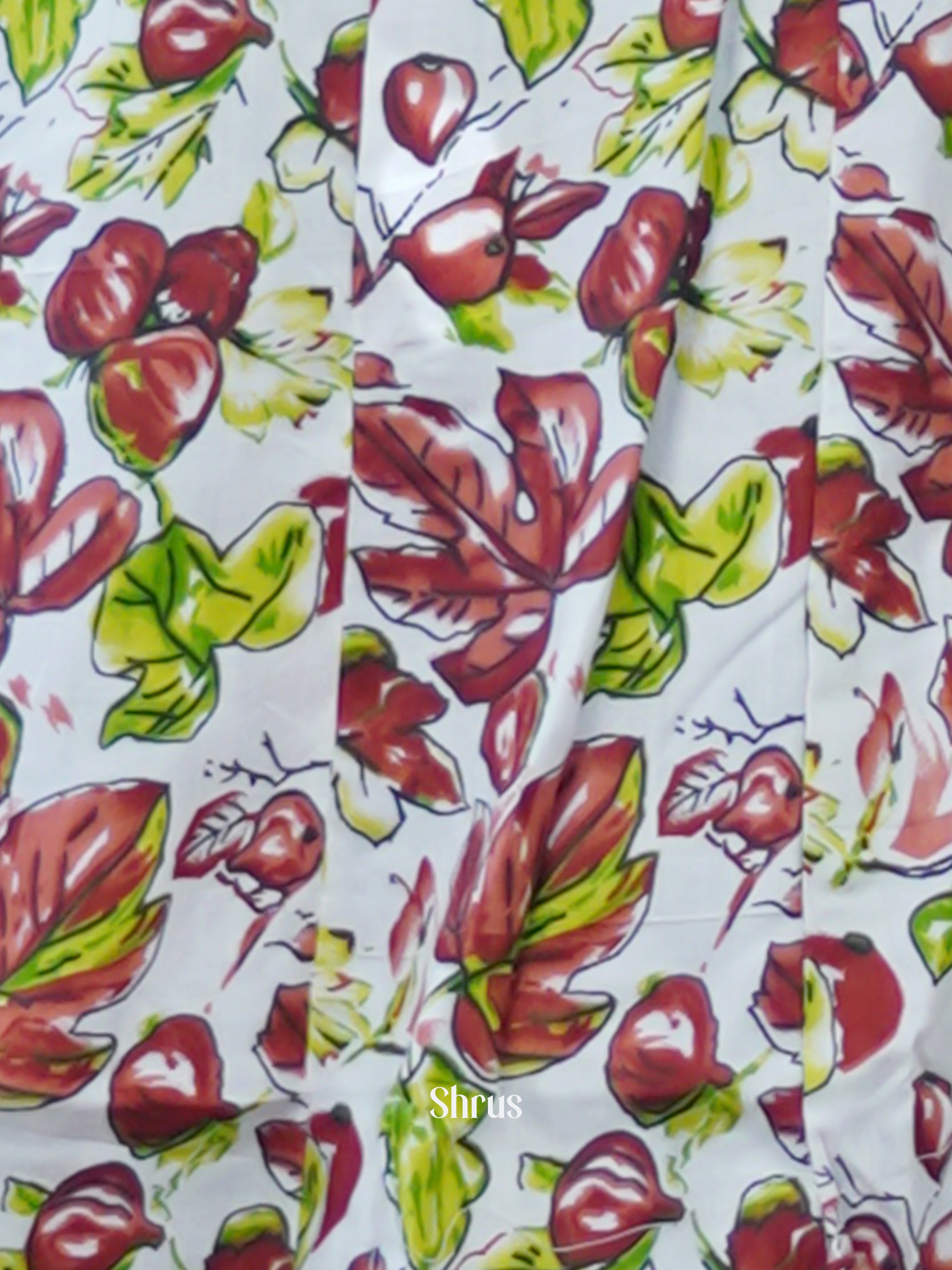 White & Maroon - Readymade Suits - Shop on ShrusEternity.com