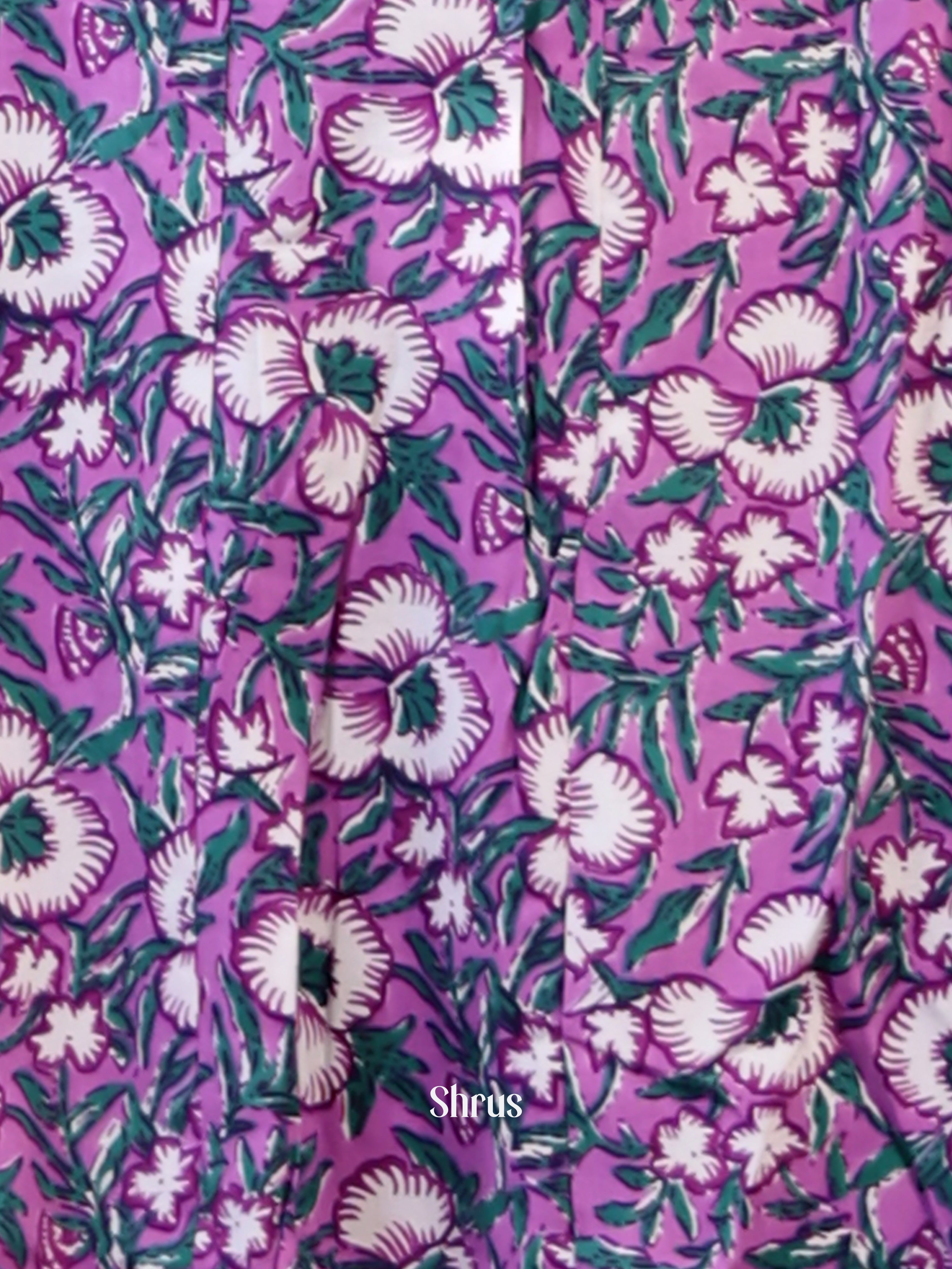 Purple - Readymade kurti - Shop on ShrusEternity.com