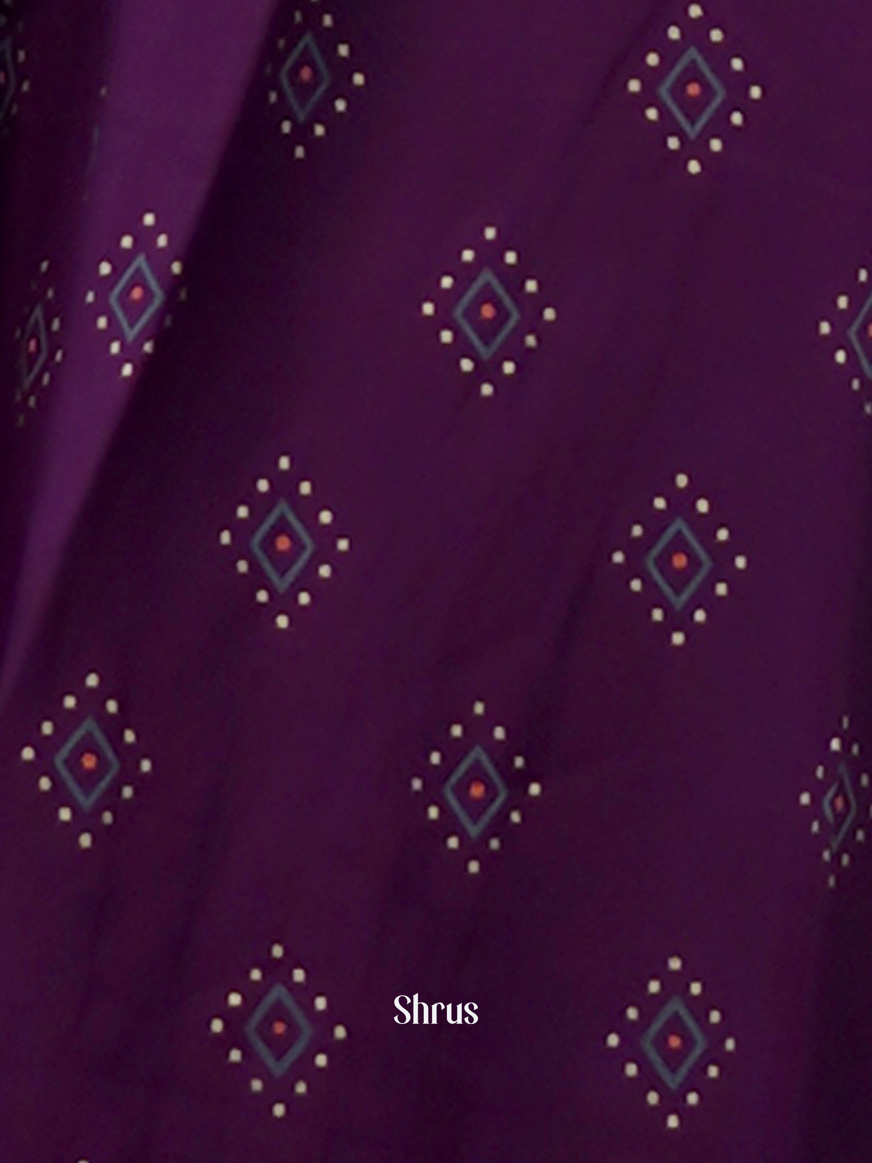 Purple - Readymade Kurti - Shop on ShrusEternity.com
