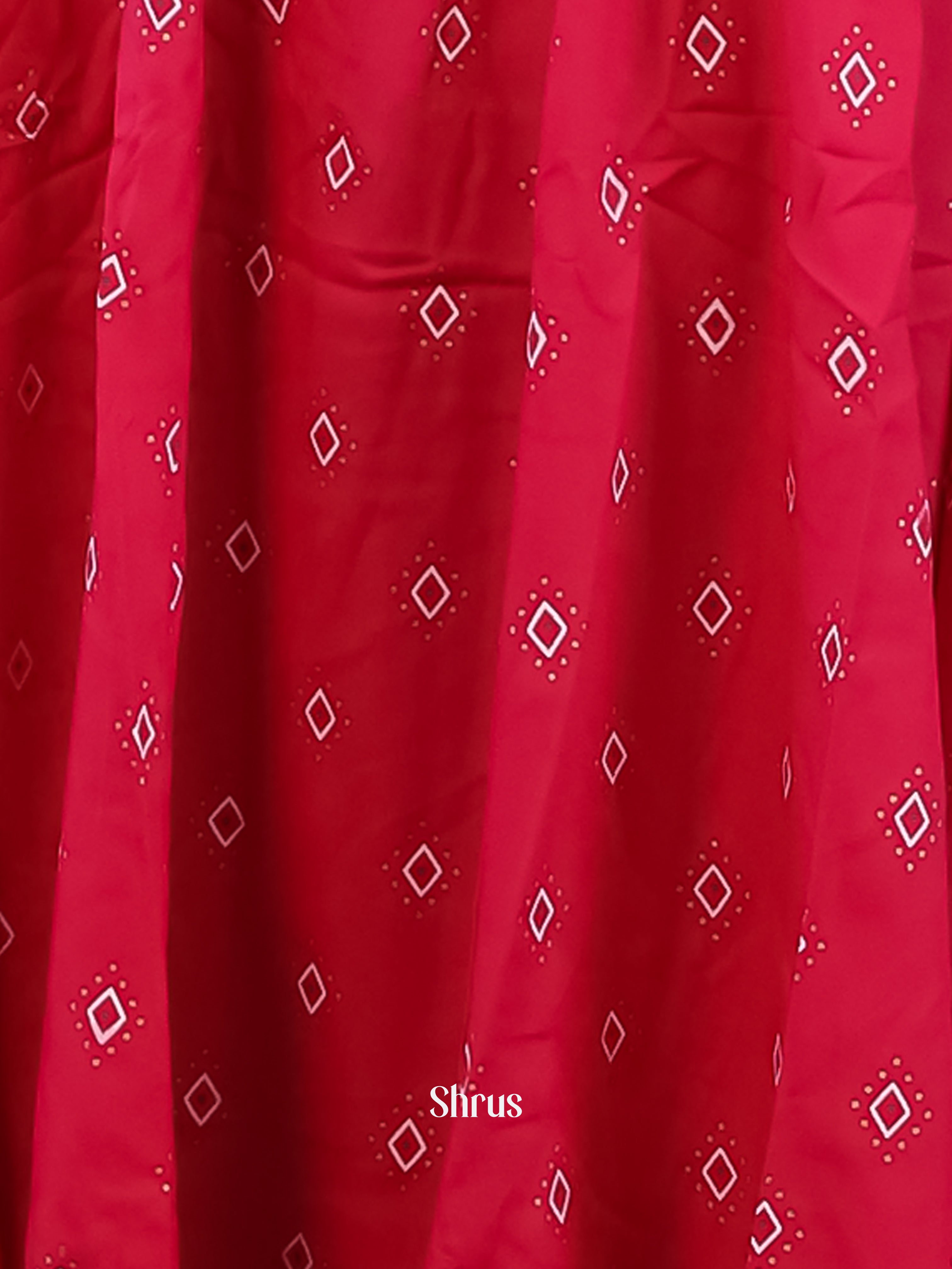 Red - Readymade kurti - Shop on ShrusEternity.com