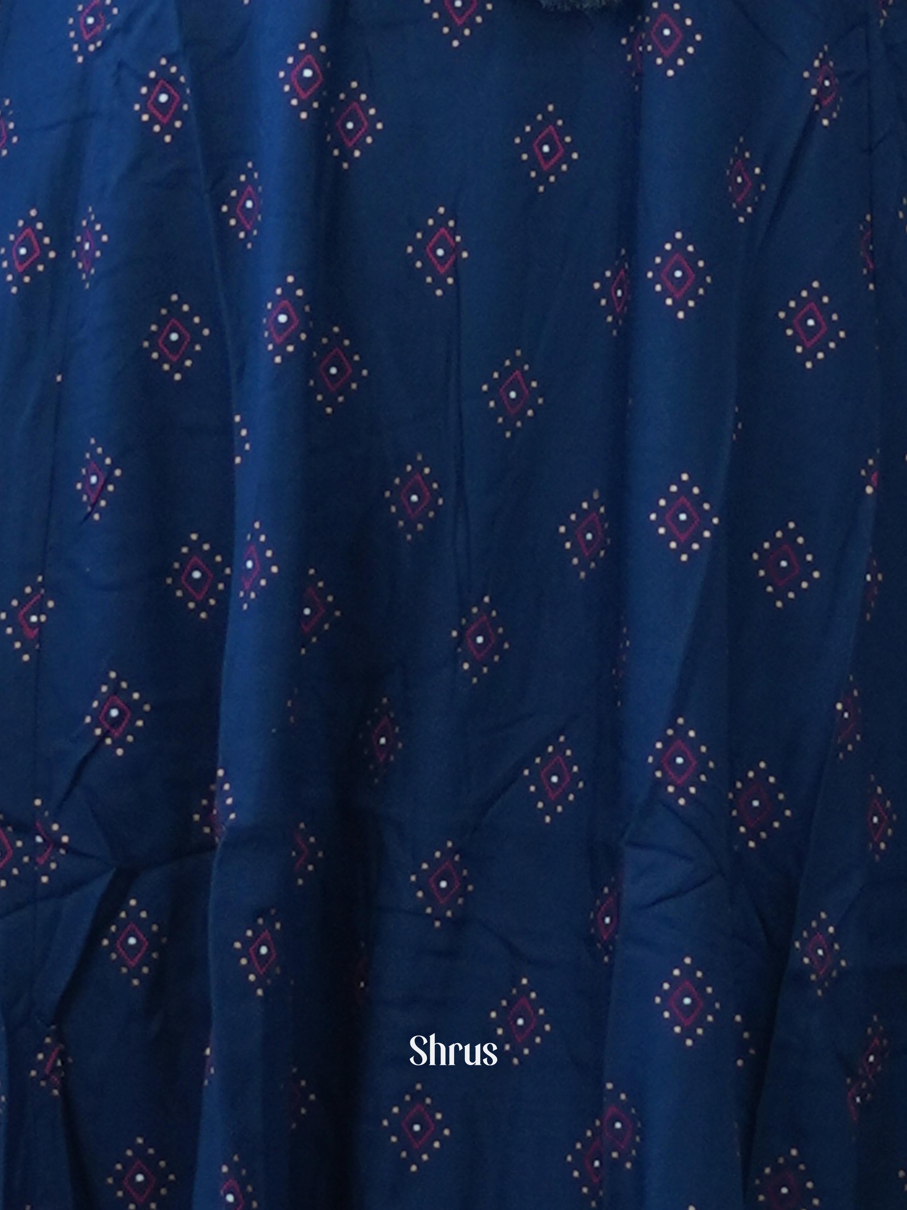 Blue - Readymade Kurti - Shop on ShrusEternity.com